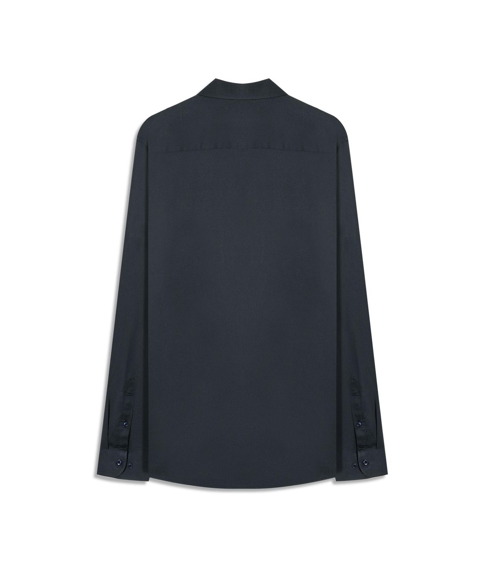 Camisa Cetim Slim New Italian Dark Navy