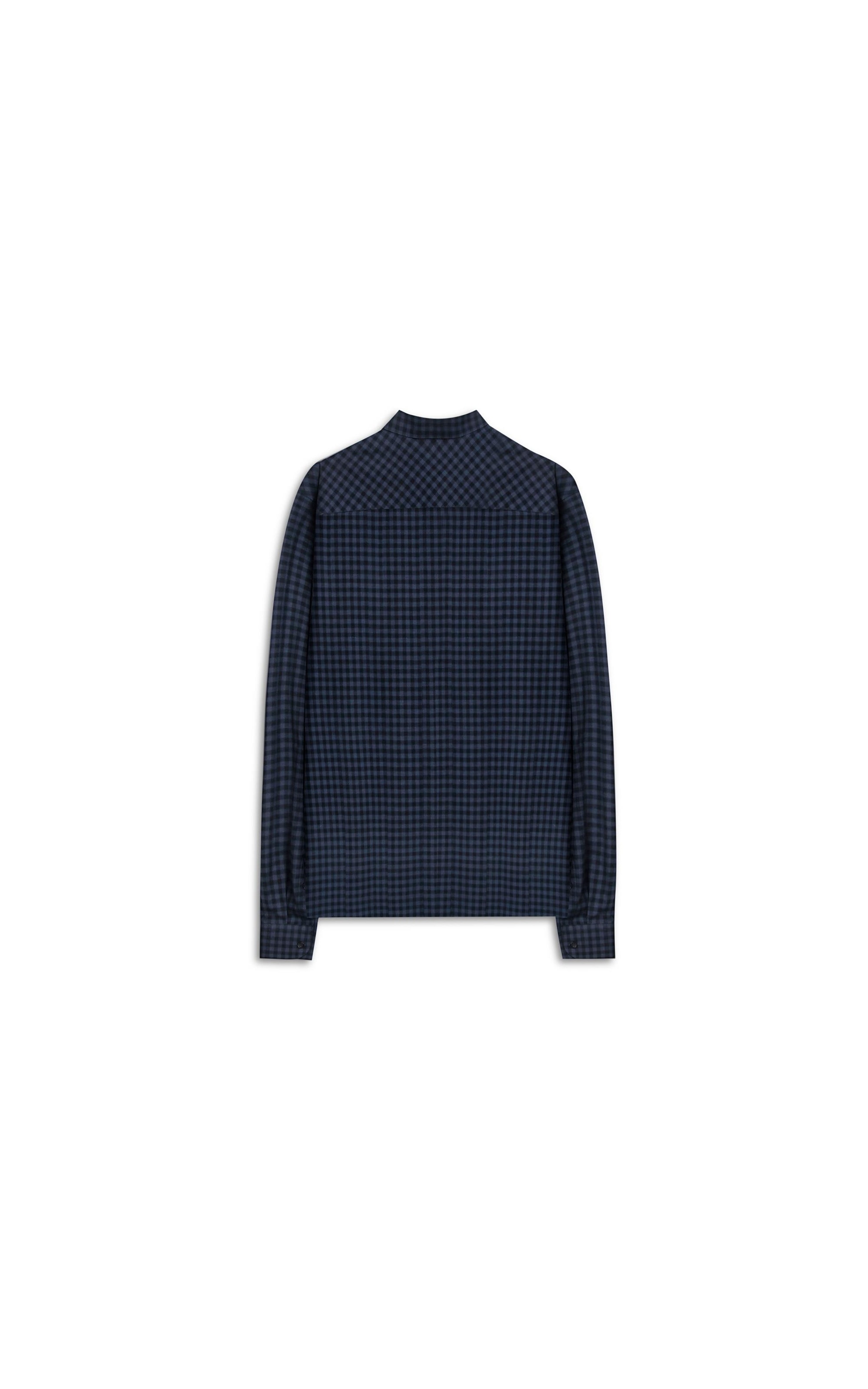 Camisa Cms Tric Nort Plaid Clsc Nw Ita Dark Navy