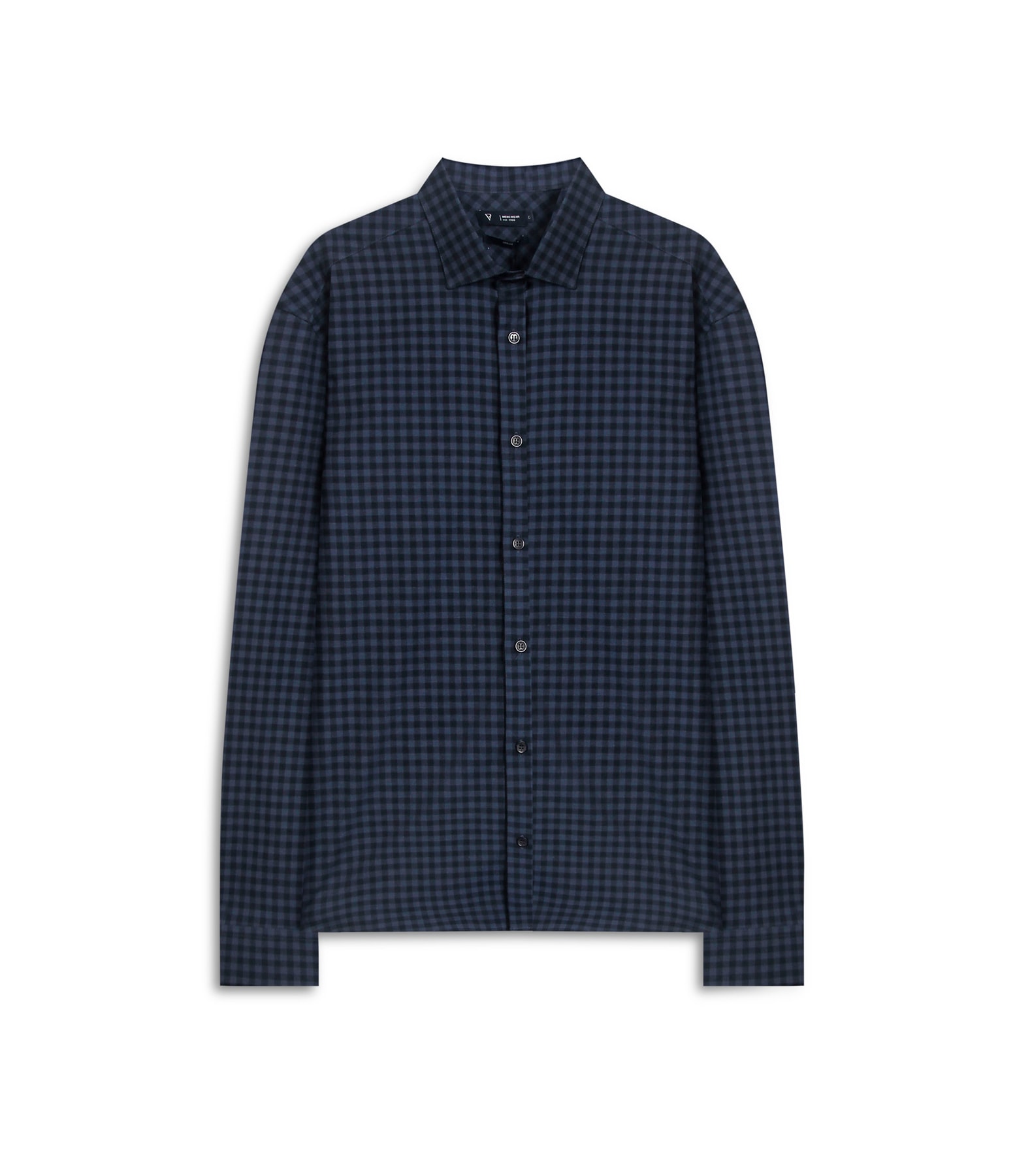 Camisa Cms Tric Nort Plaid Clsc Nw Ita Dark Navy