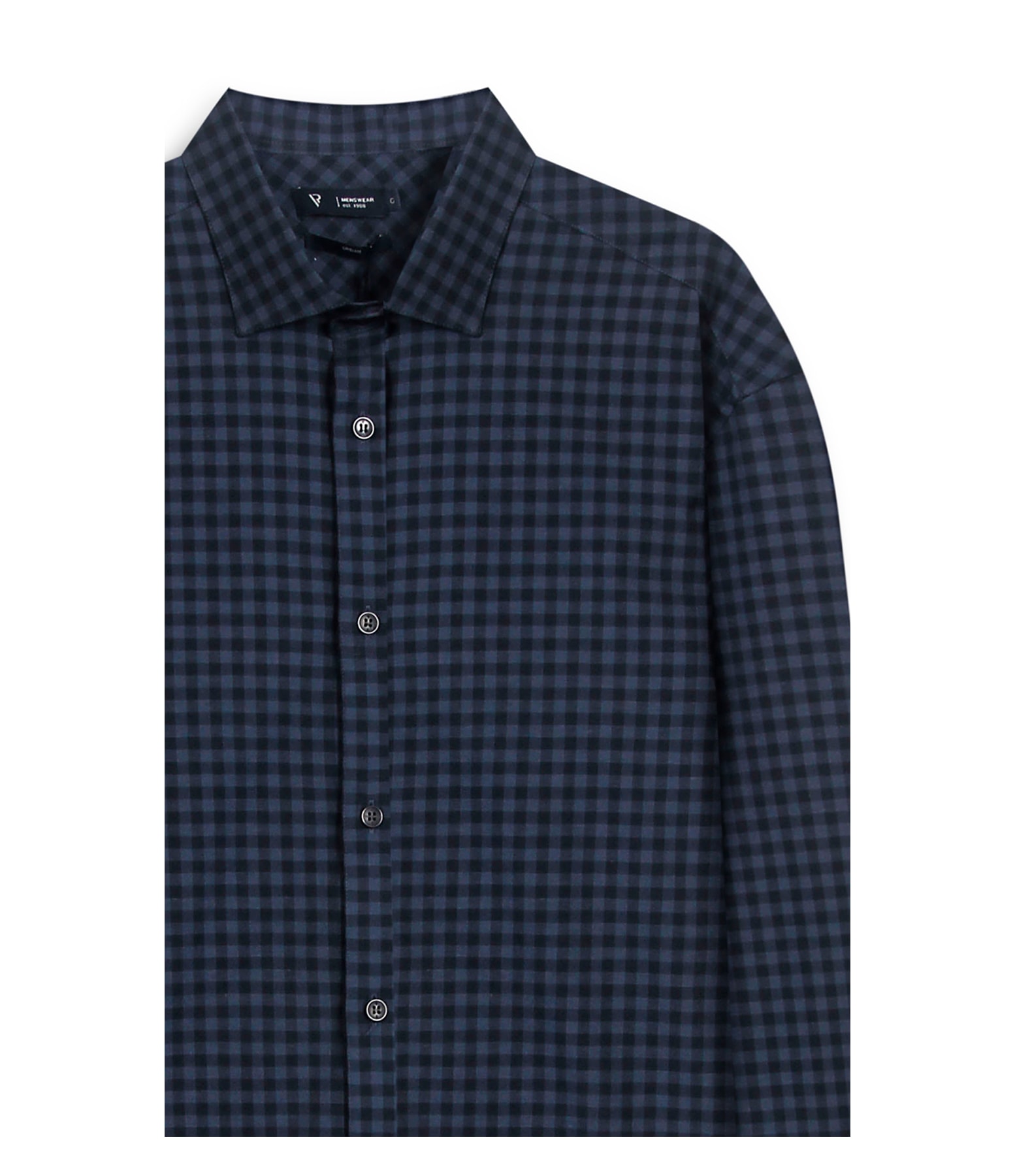 Camisa Cms Tric Nort Plaid Clsc Nw Ita Dark Navy