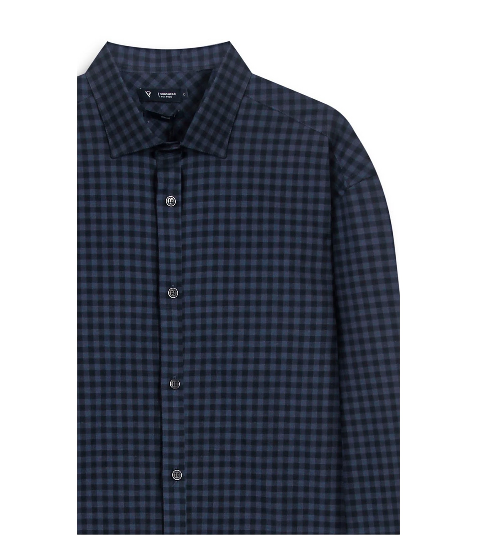 Camisa Cms Tric Nort Plaid Clsc Nw Ita Dark Navy