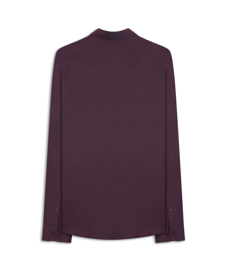Camisa Corsiga Twill Bordeaux