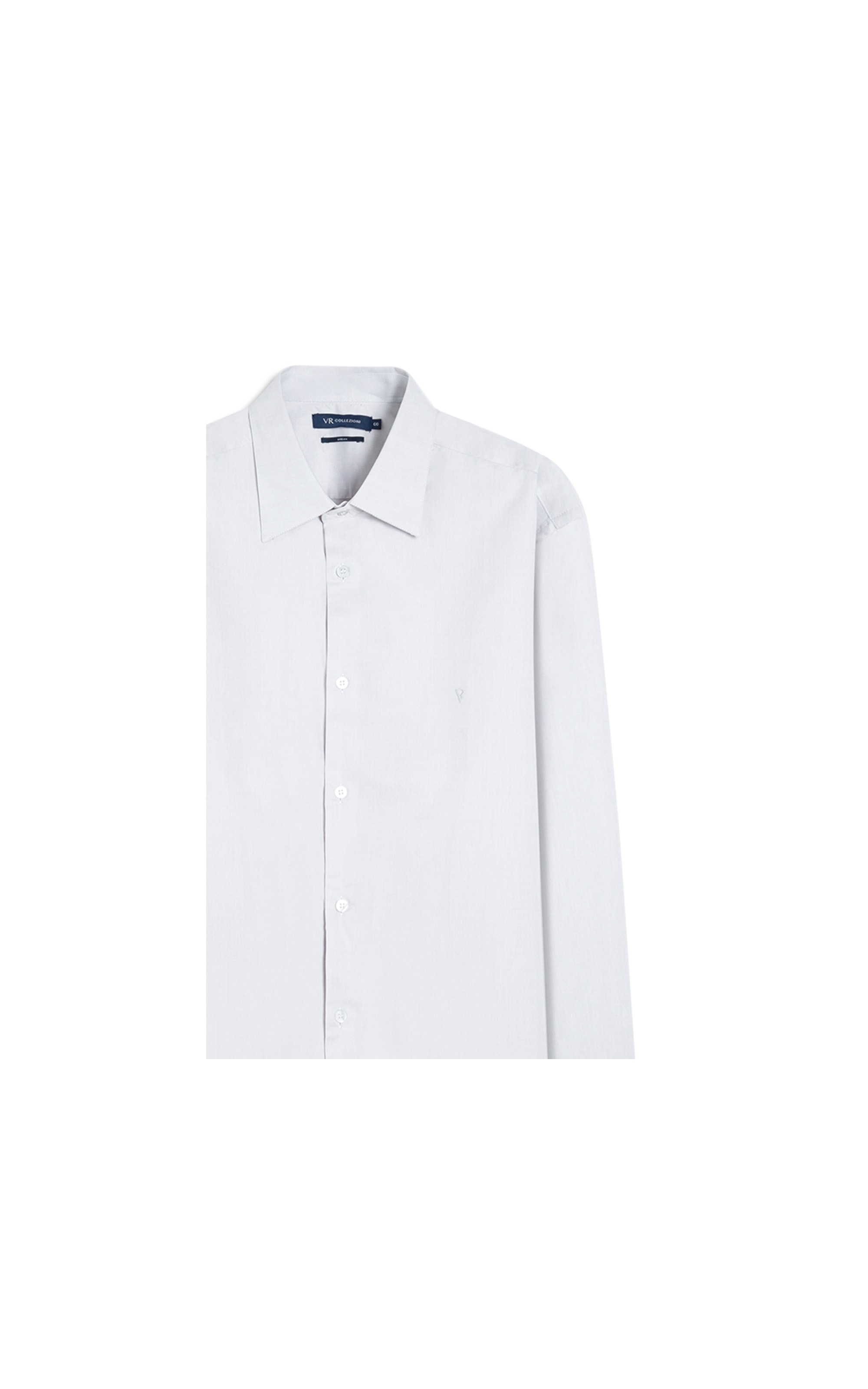 Camisa Corsiga Twill Cinza Claro