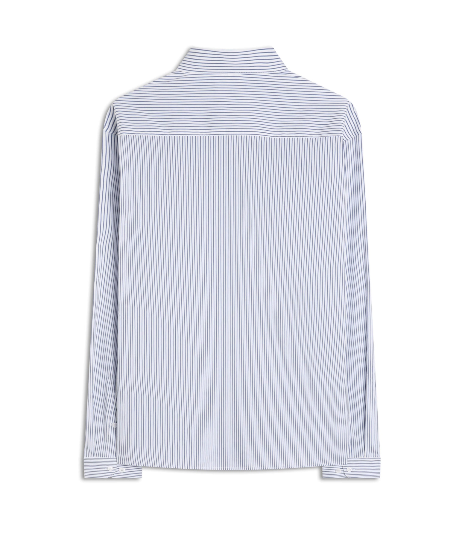 Camisa Cottom Slim Azul Bic