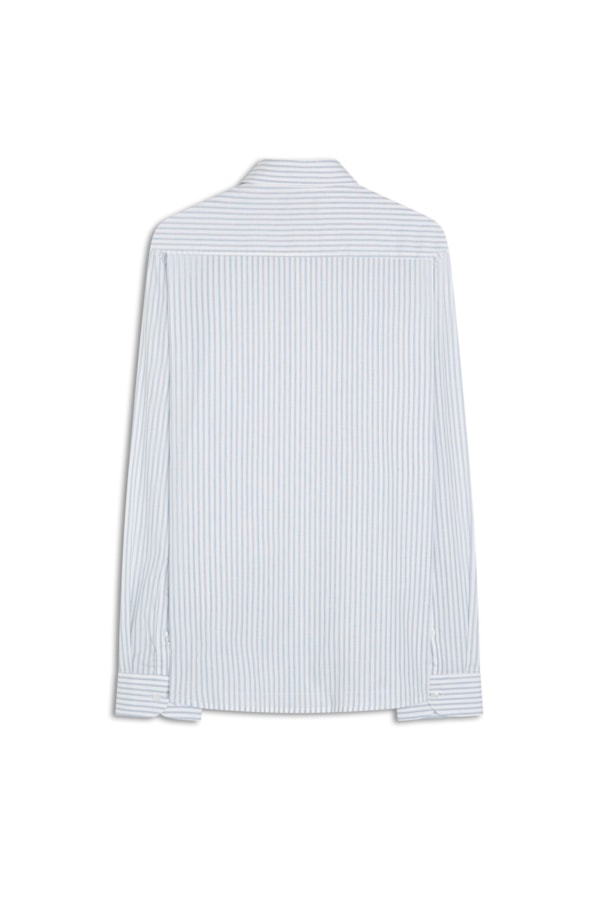 Camisa Cotton Blues Slim Azul Jeans