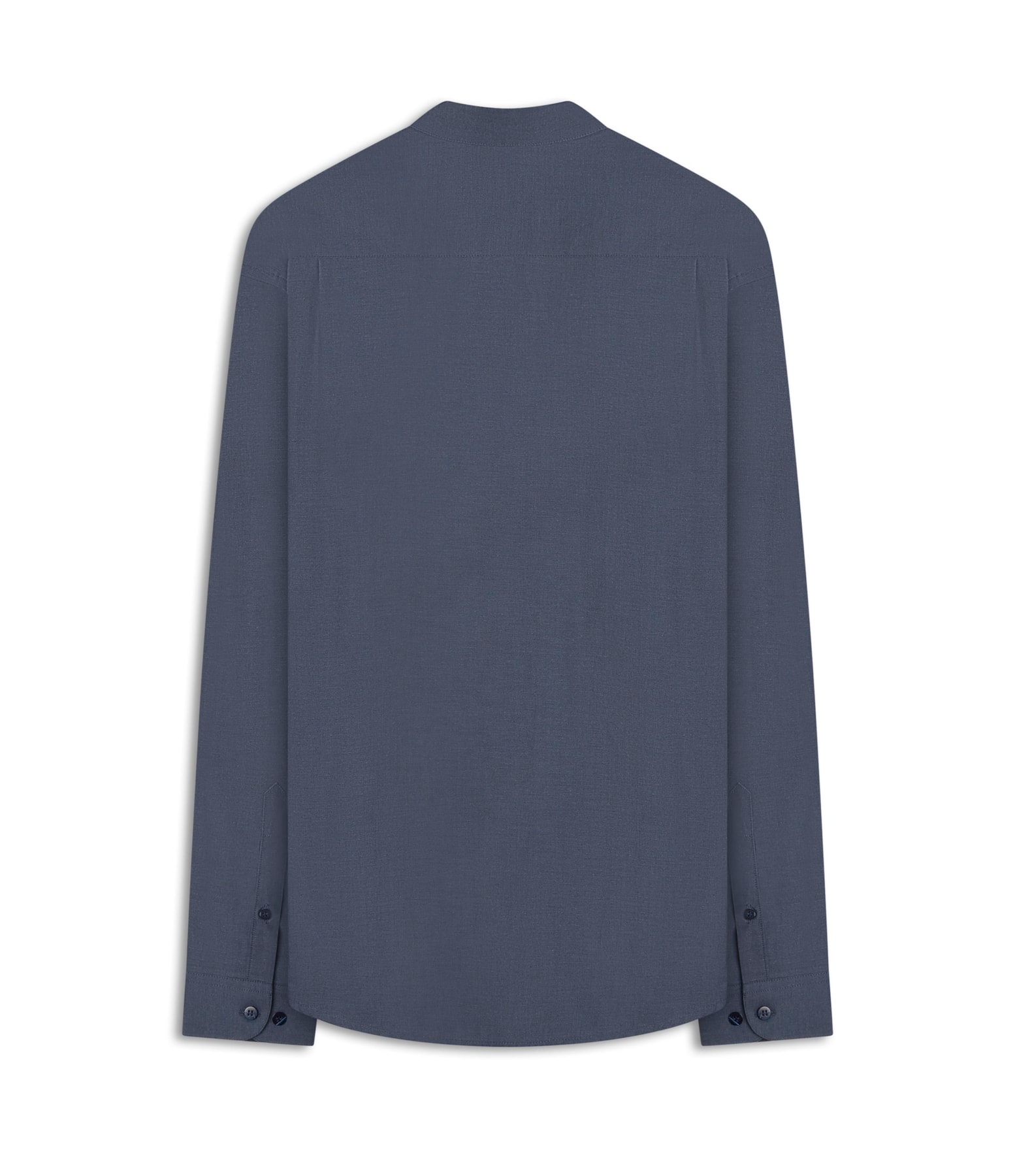 Camisa Cotton Denim Liso Class Nw Ita Dark Navy