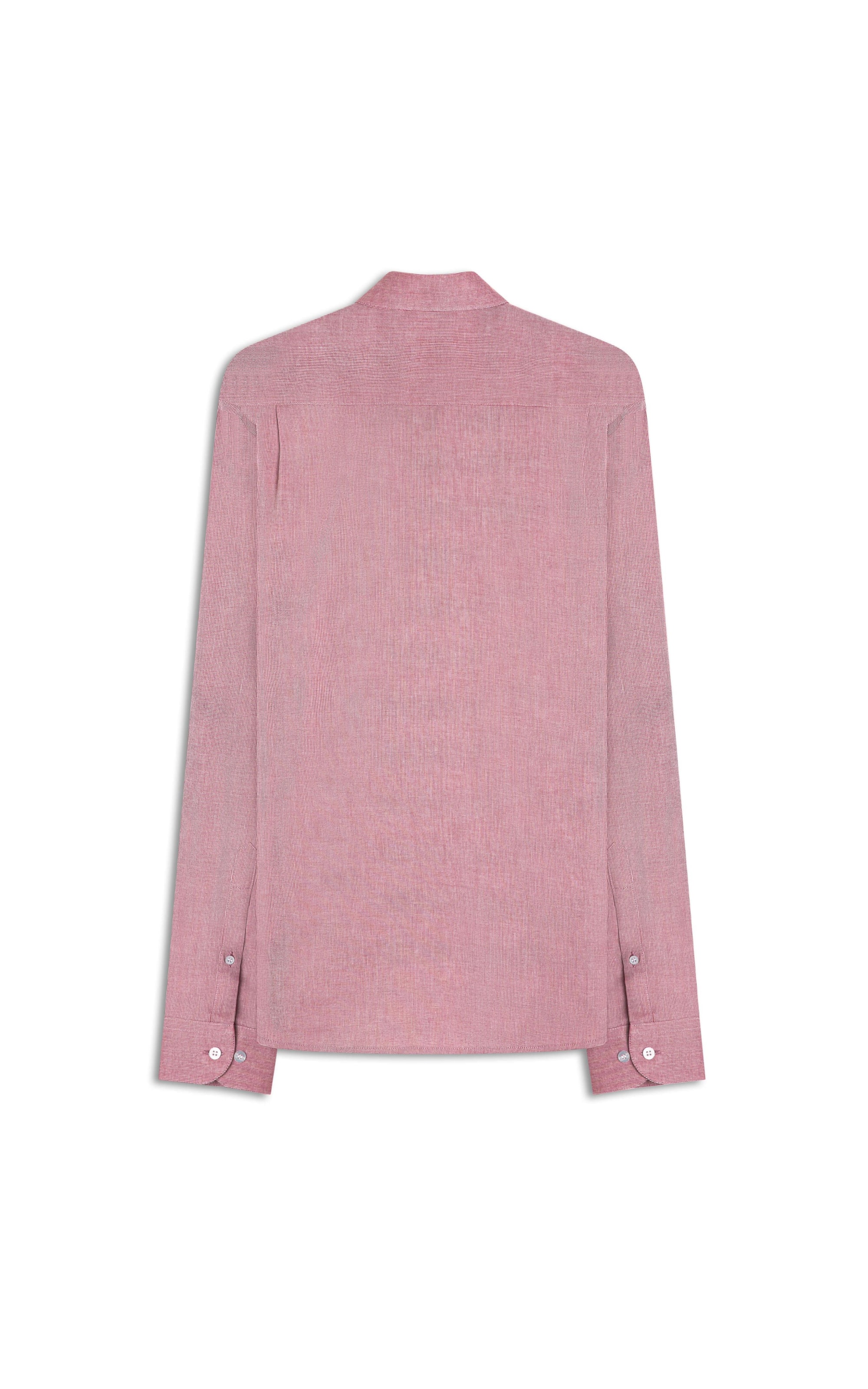 Camisa Cotton Maquinetada Vermelho