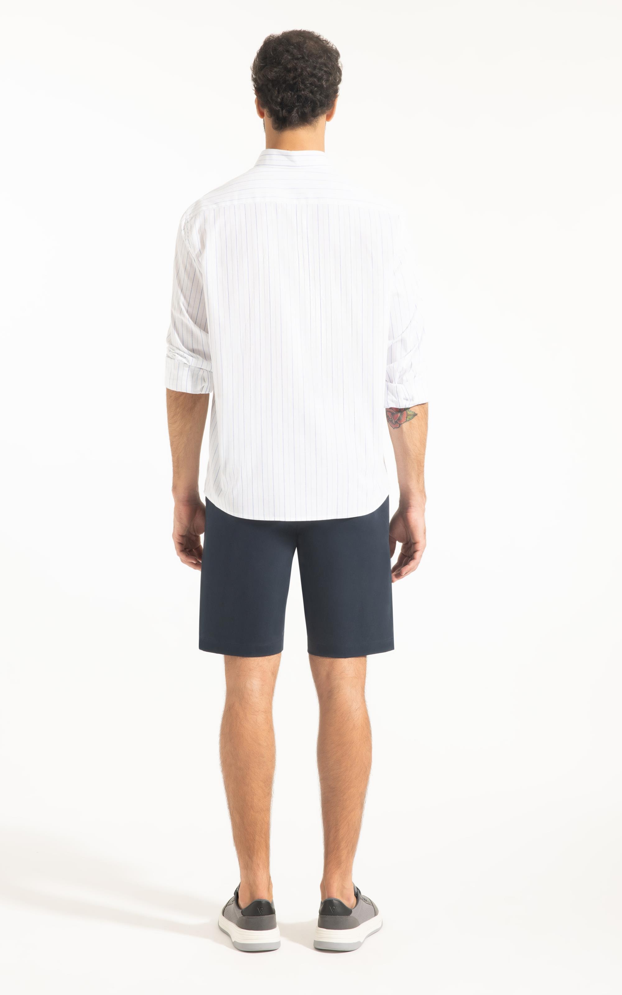 Camisa Cotton Presicce Slim Shangai Azul Claro