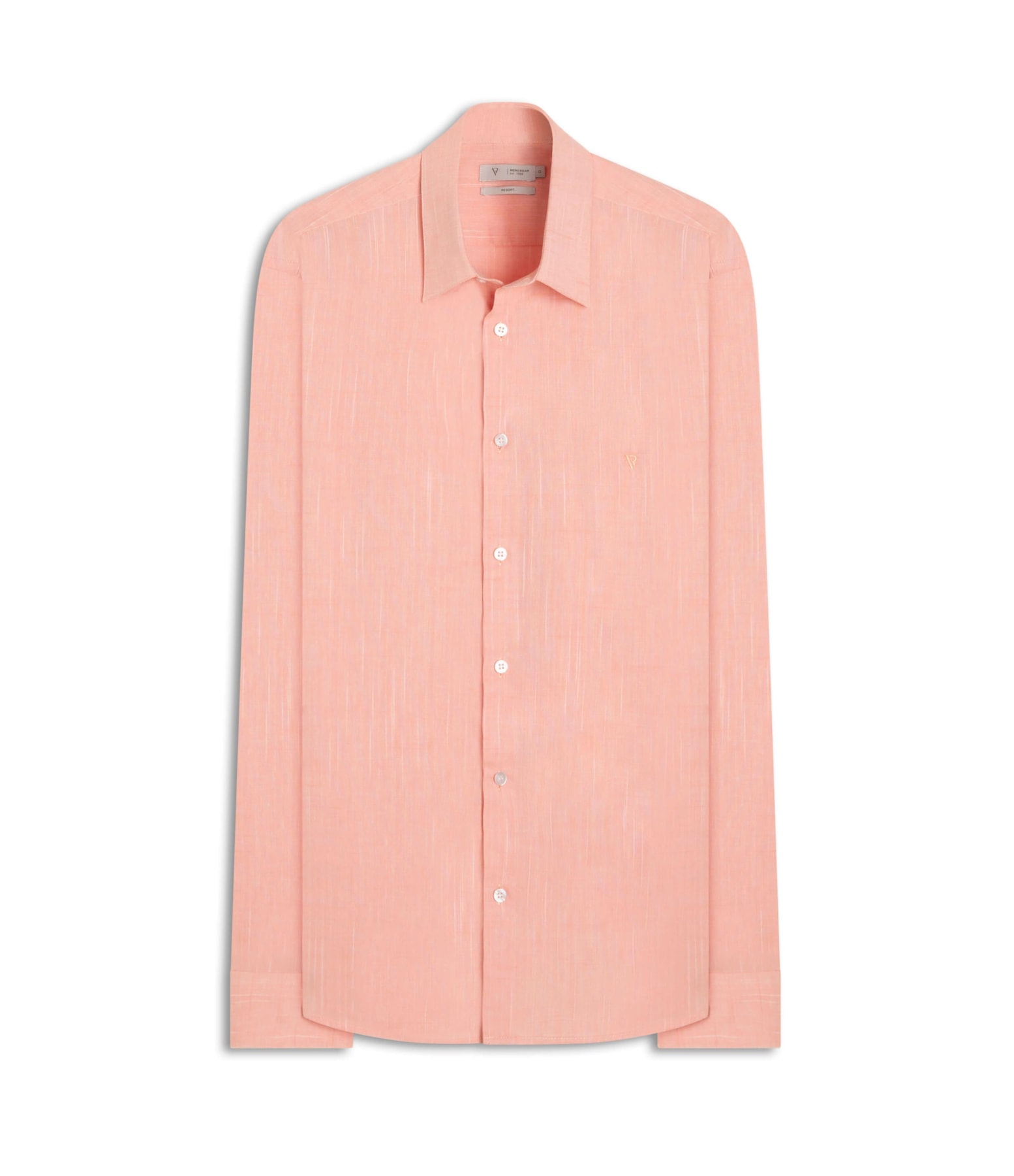 Camisa Cotton Shangai Salmao