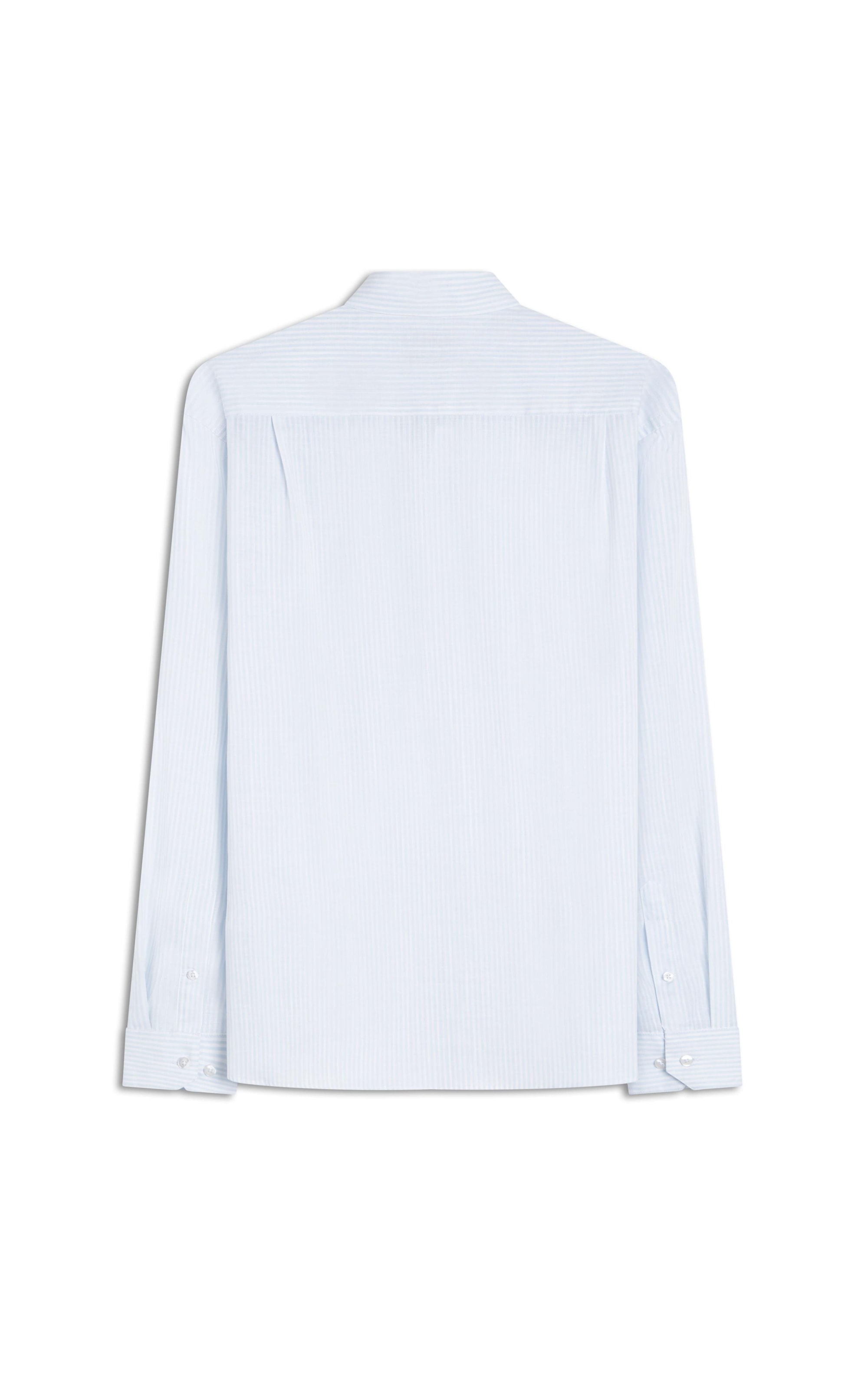 Camisa Cotton Slub Noah Azul Bic