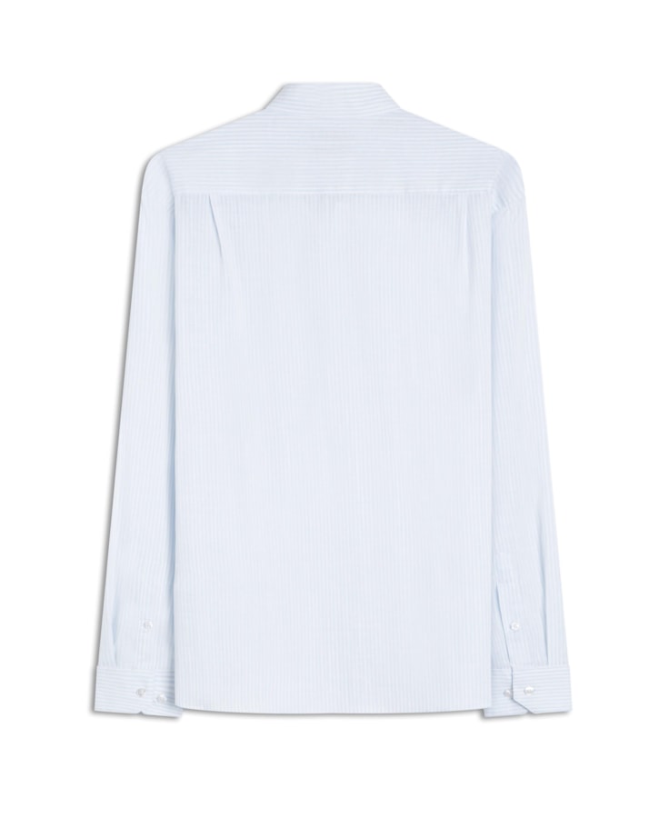 Camisa Cotton Slub Noah Azul Bic