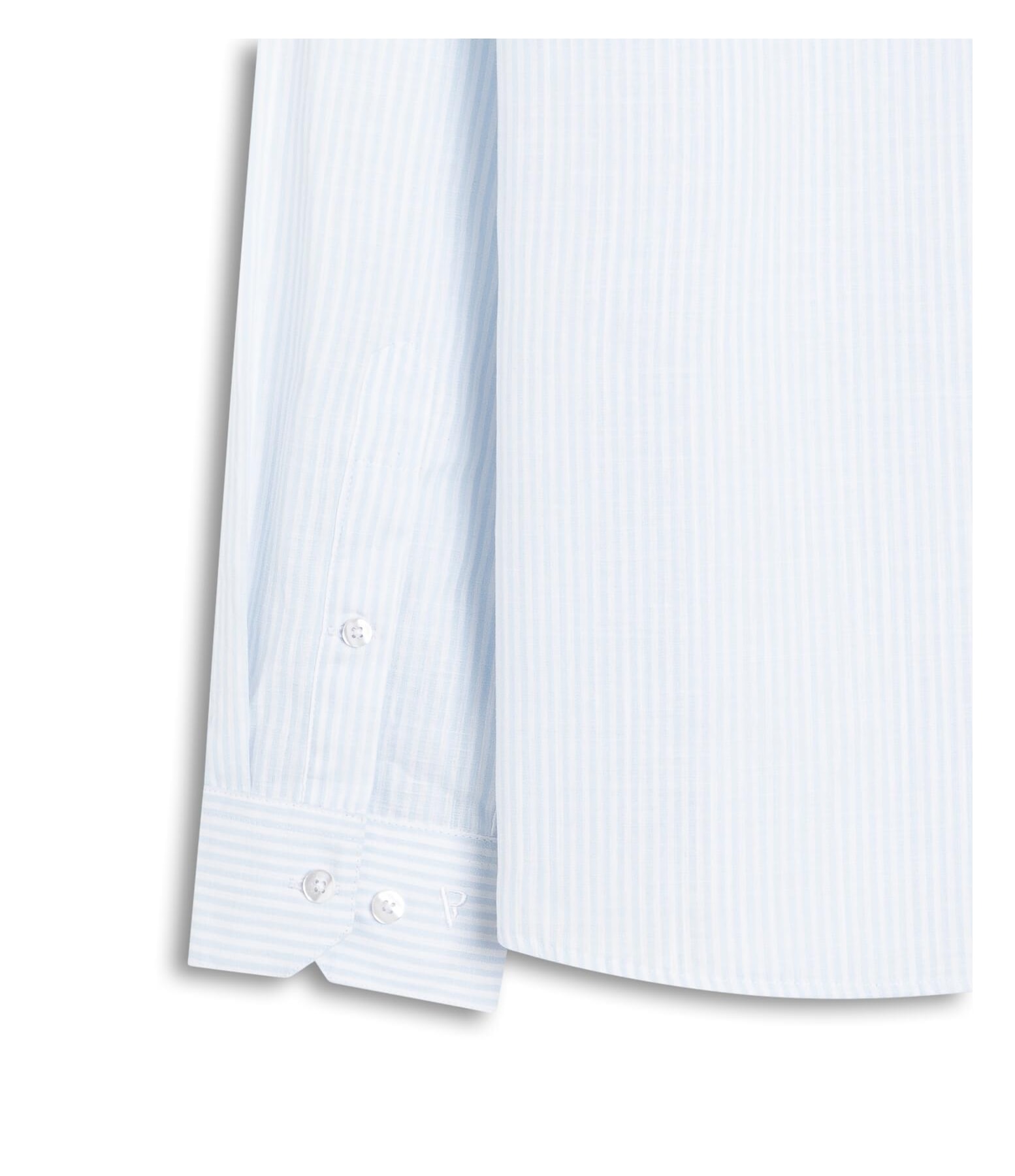 Camisa Cotton Slub Noah Azul Bic