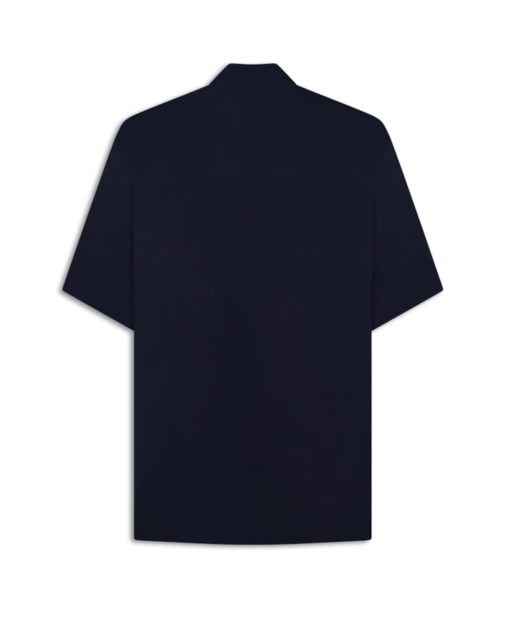 Camisa Cotton Stretch Shangai Dark Navy