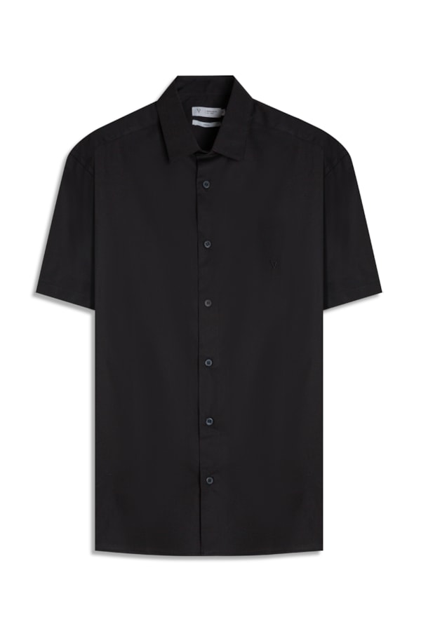 Camisa Cotton Stretch Shangai Plumbo