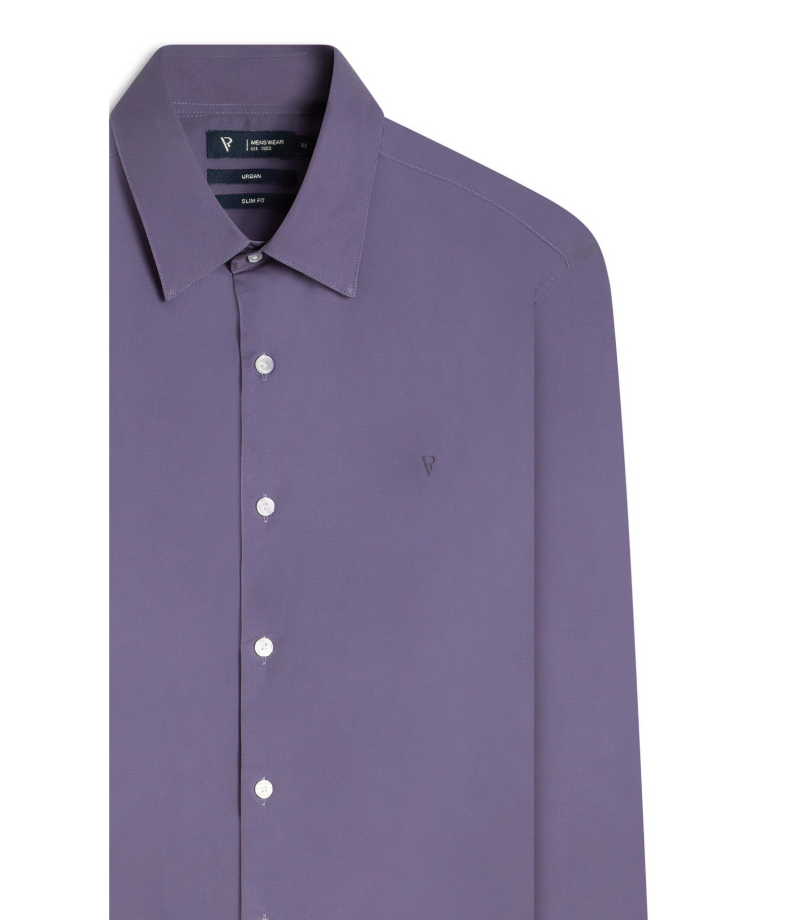 Camisa Cotton Stretch Slim Irish Azul Chofer
