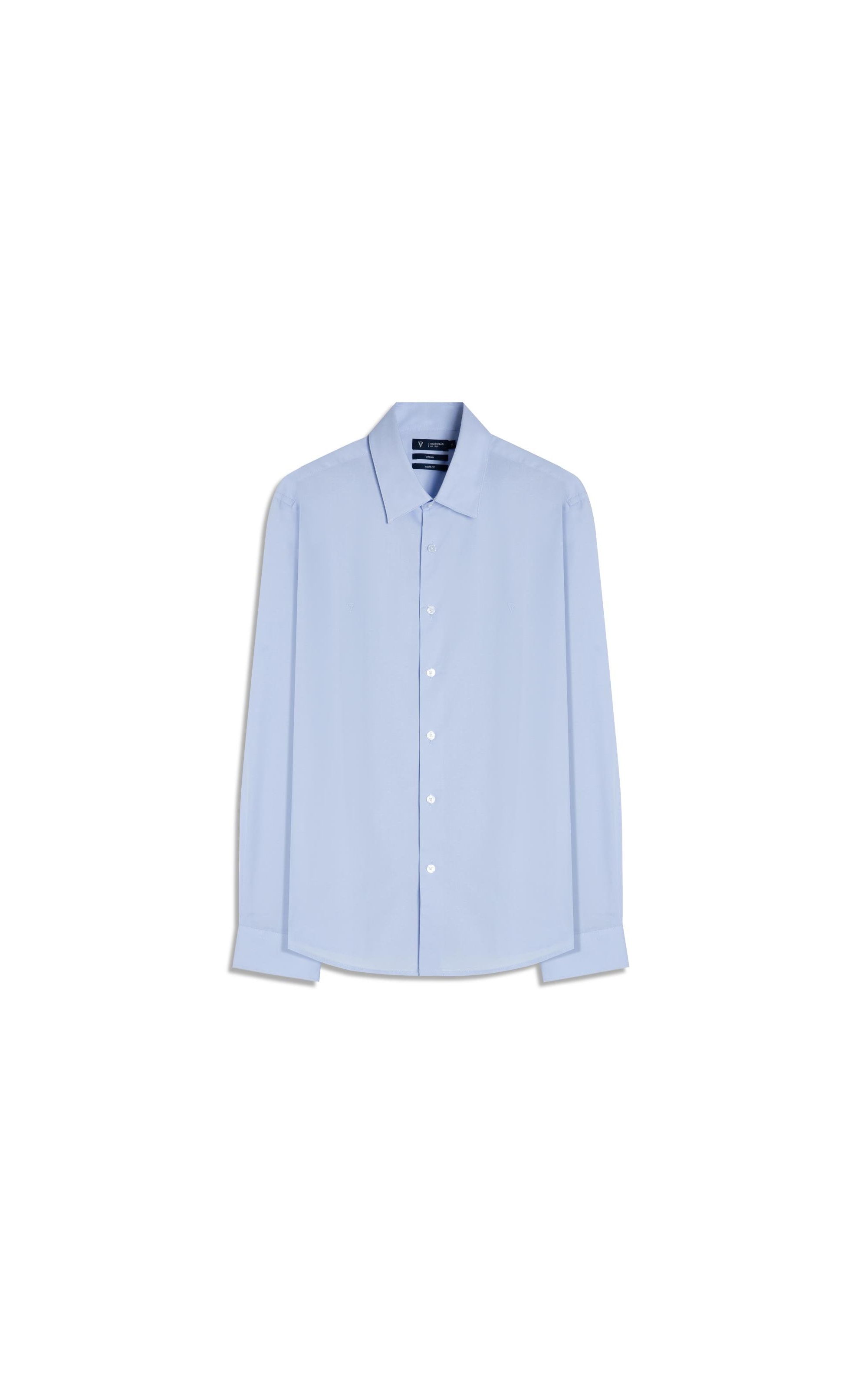 Camisa Cotton Stretch Slim Irish Azul Claro