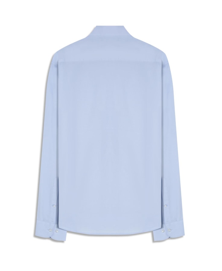 Camisa Cotton Stretch Slim Irish Azul Claro