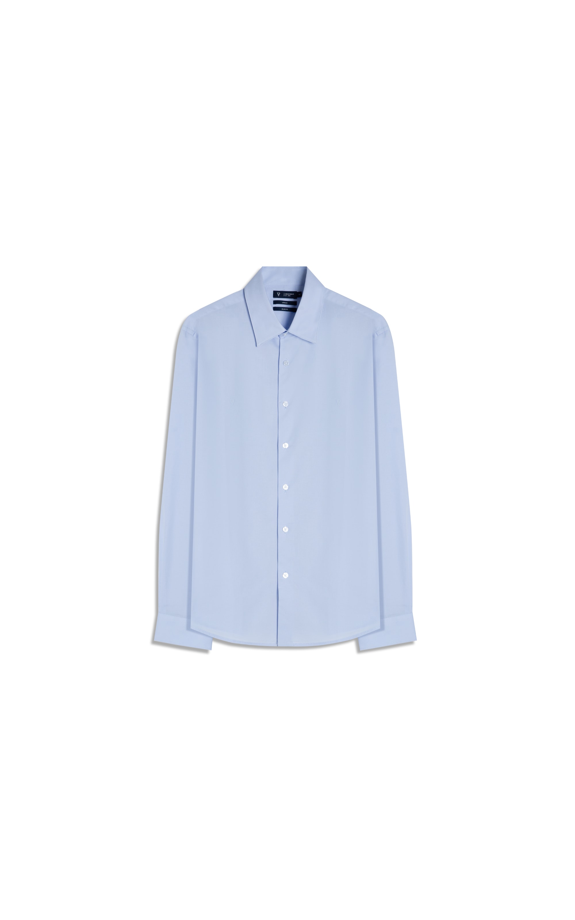 Camisa Cotton Stretch Slim Irish Azul Claro