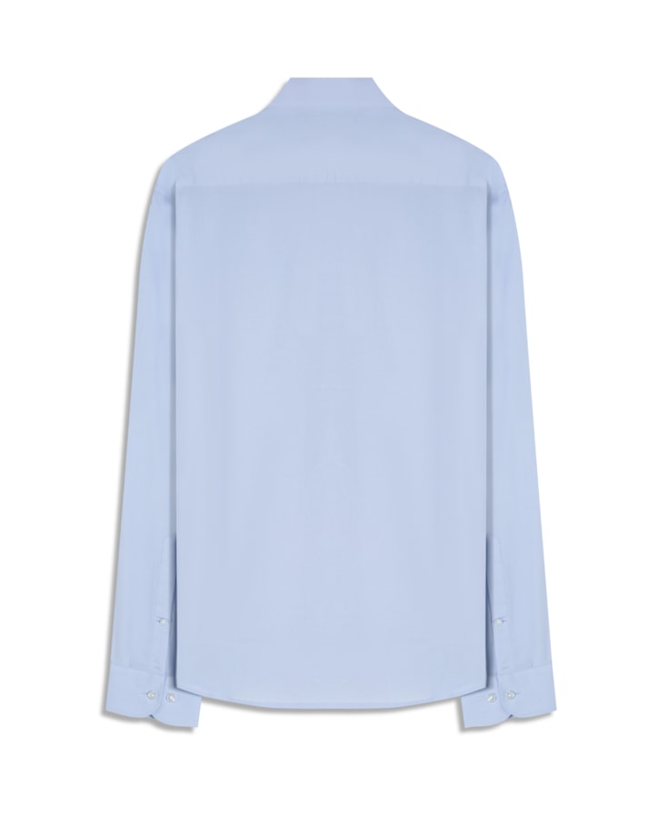 Camisa Cotton Stretch Slim Irish Azul Claro