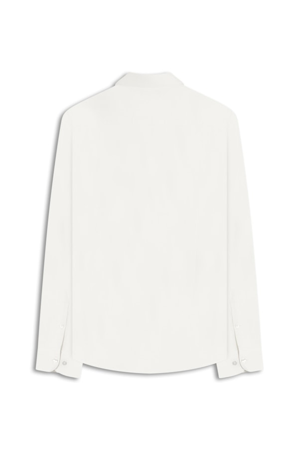 Camisa Cotton Stretch Slim Irish Branco