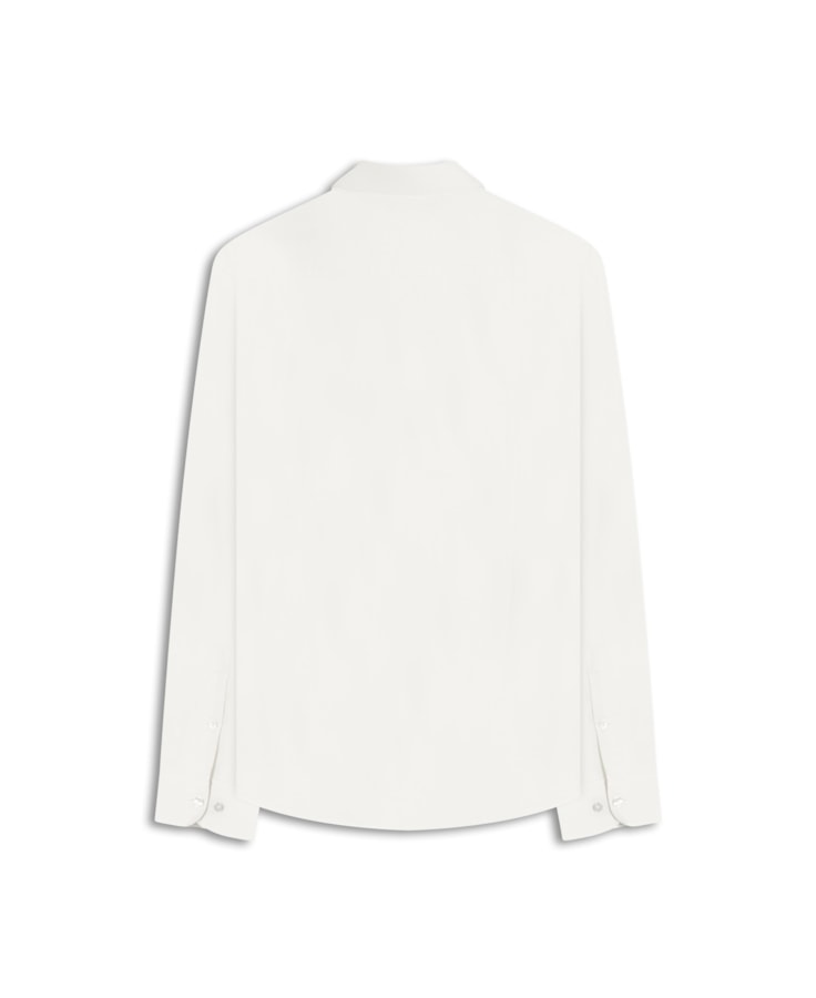Camisa Cotton Stretch Slim Irish Branco