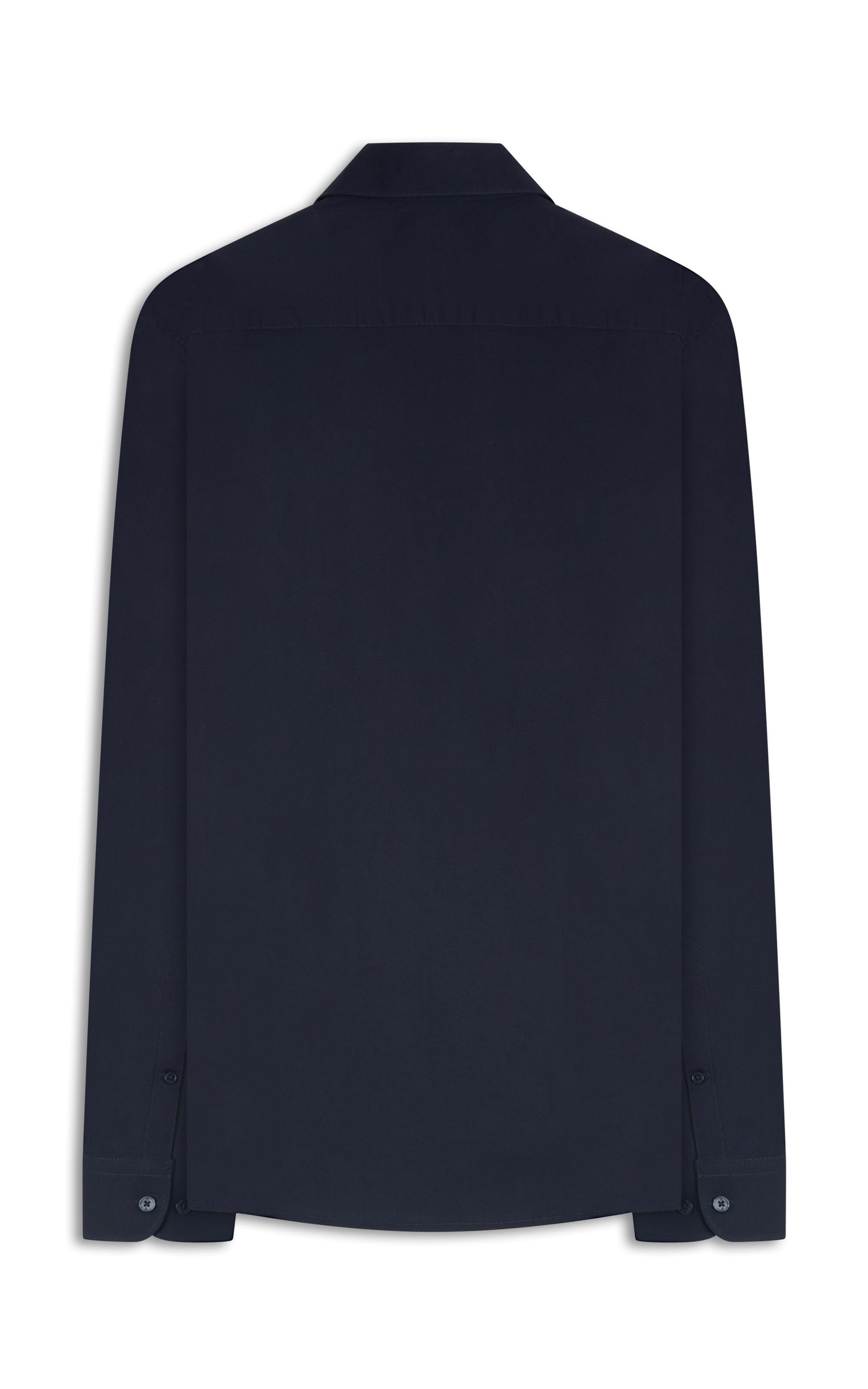 Camisa Cotton Stretch Slim Irish Dark Navy