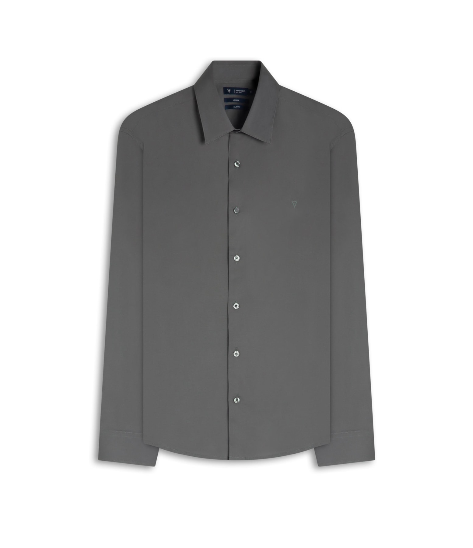 Camisa Cotton Stretch Slim Irish Verde Army