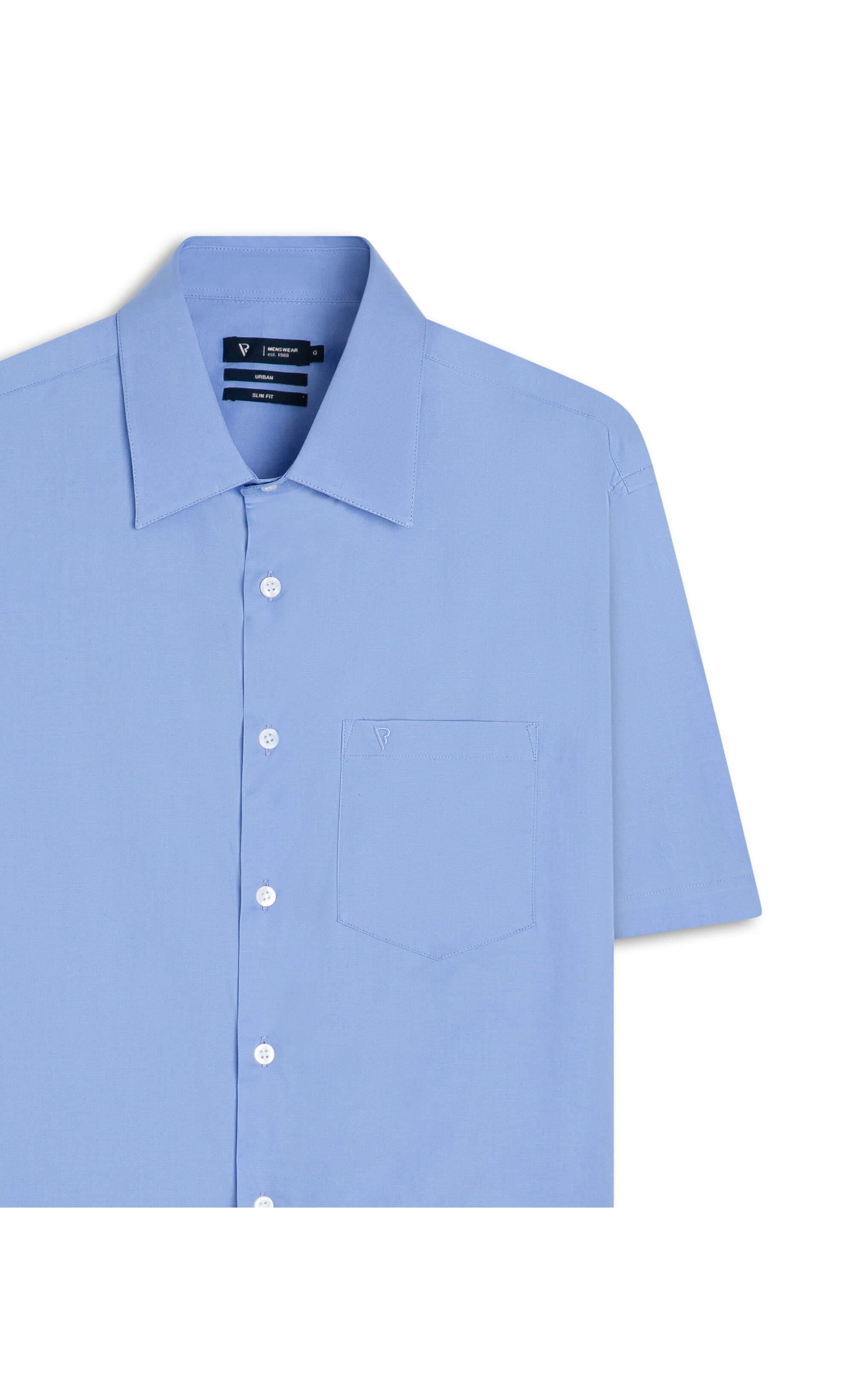 Camisa Cotton Surf Azul Chofer