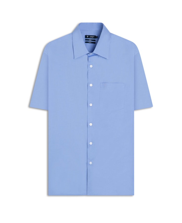 Camisa Cotton Surf Azul Chofer