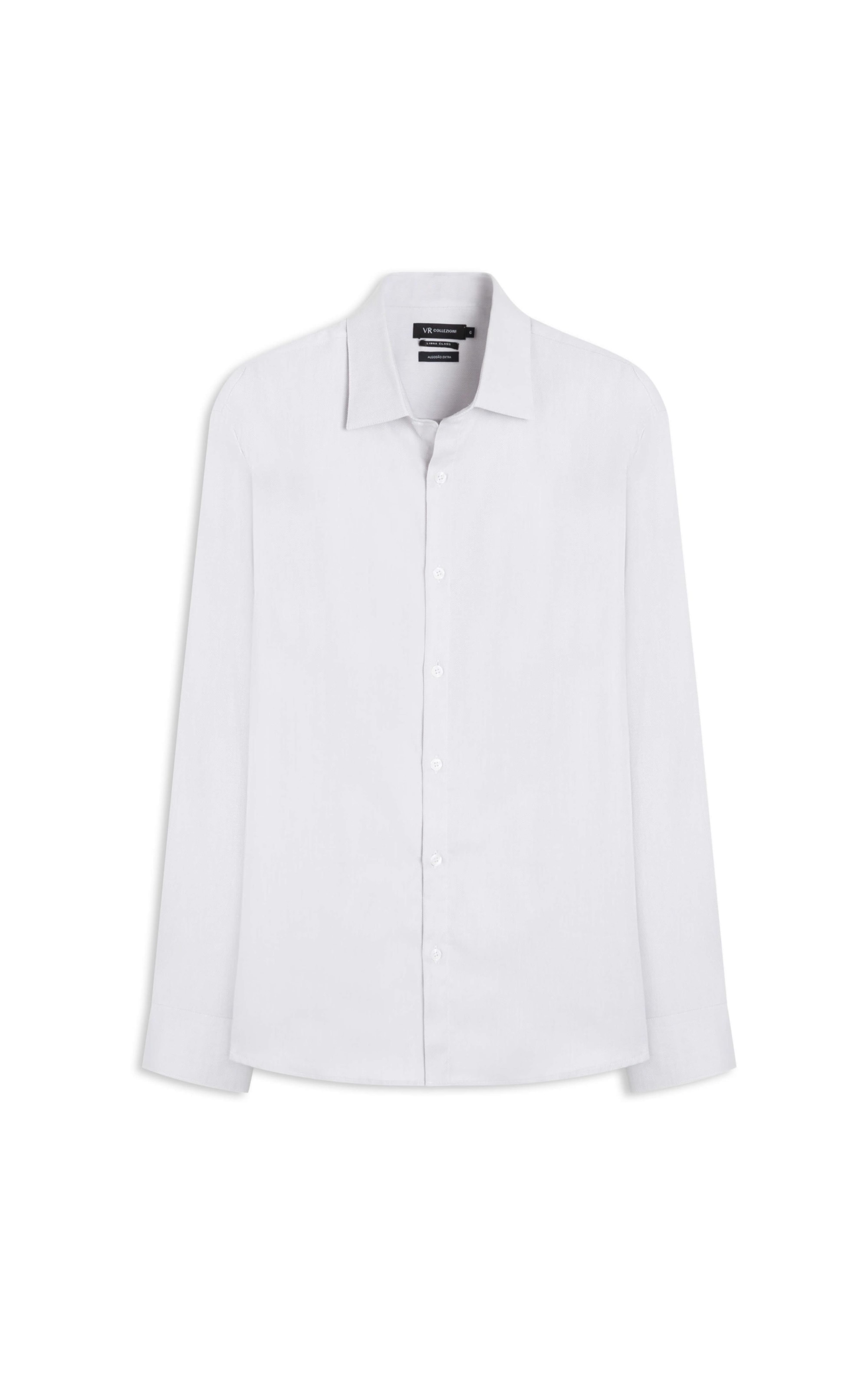 Camisa Cotton Trieste Cinza Claro