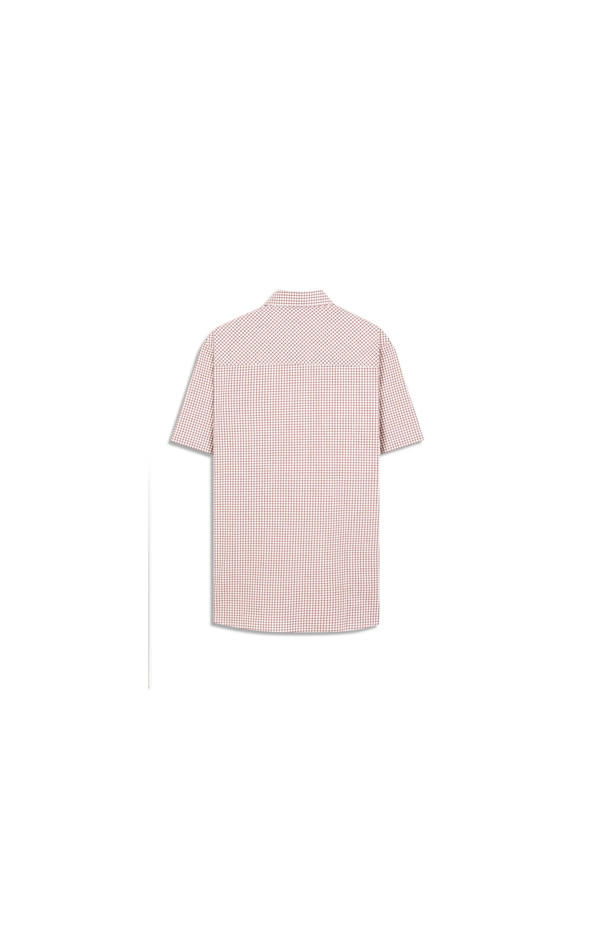 Camisa Cotton Xadrez Surf Shangai Bordeaux