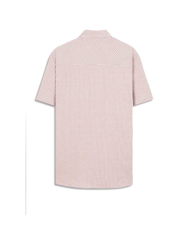 Camisa Cotton Xadrez Surf Shangai Bordeaux