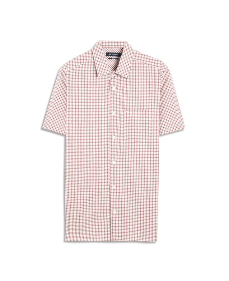 Camisa Cotton Xadrez Surf Shangai Bordeaux