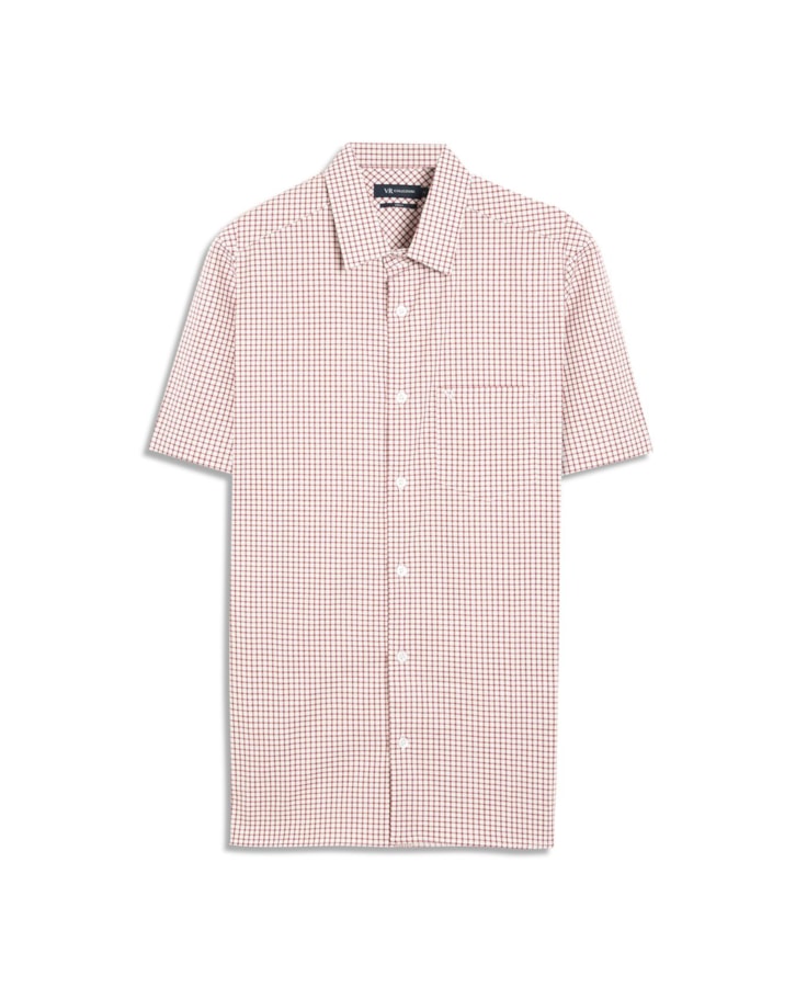 Camisa Cotton Xadrez Surf Shangai Bordeaux