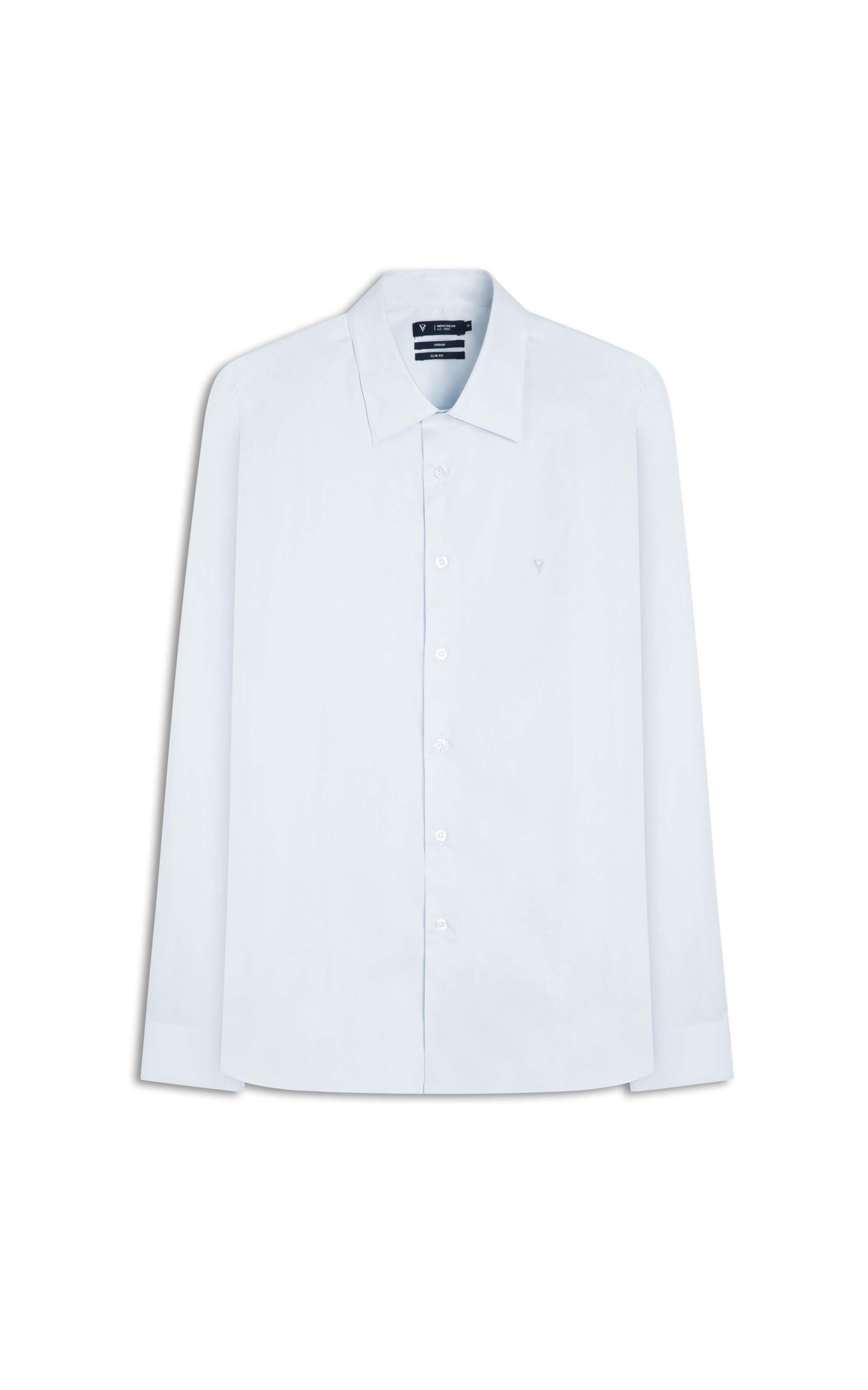 Camisa Cottoncra Slim Anatomic  Azul Claro