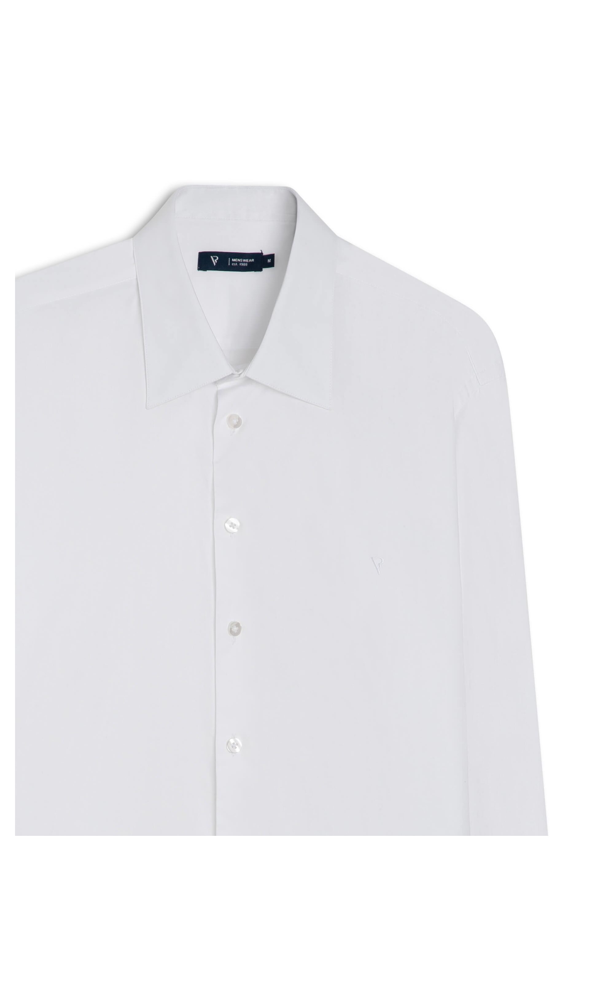 Camisa Cottoncra Slim Anatomic Branco