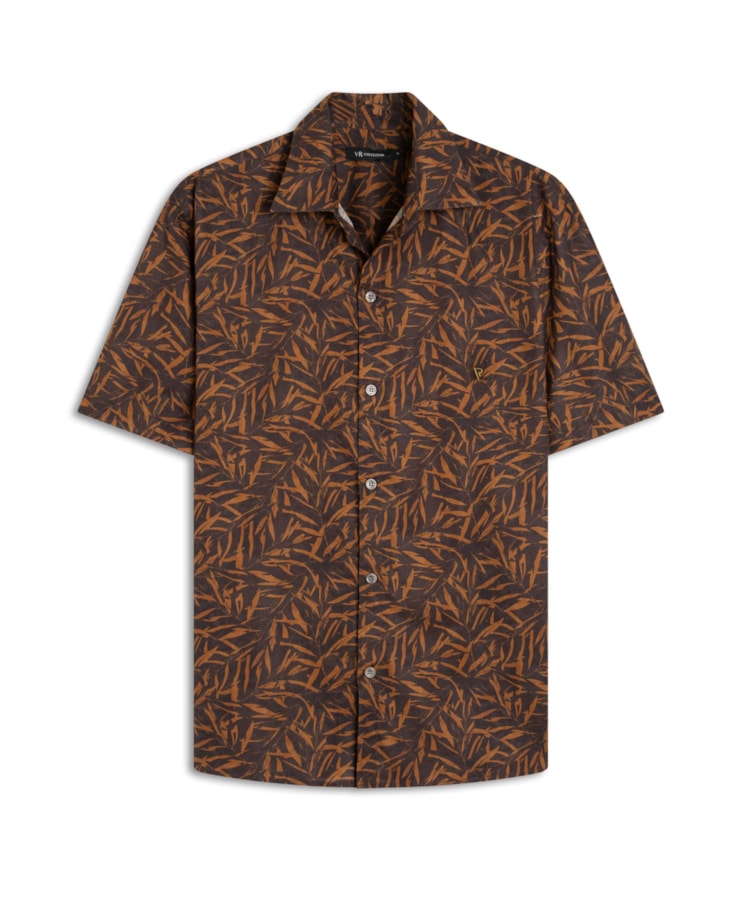 Camisa Fall Leaves Amarelo