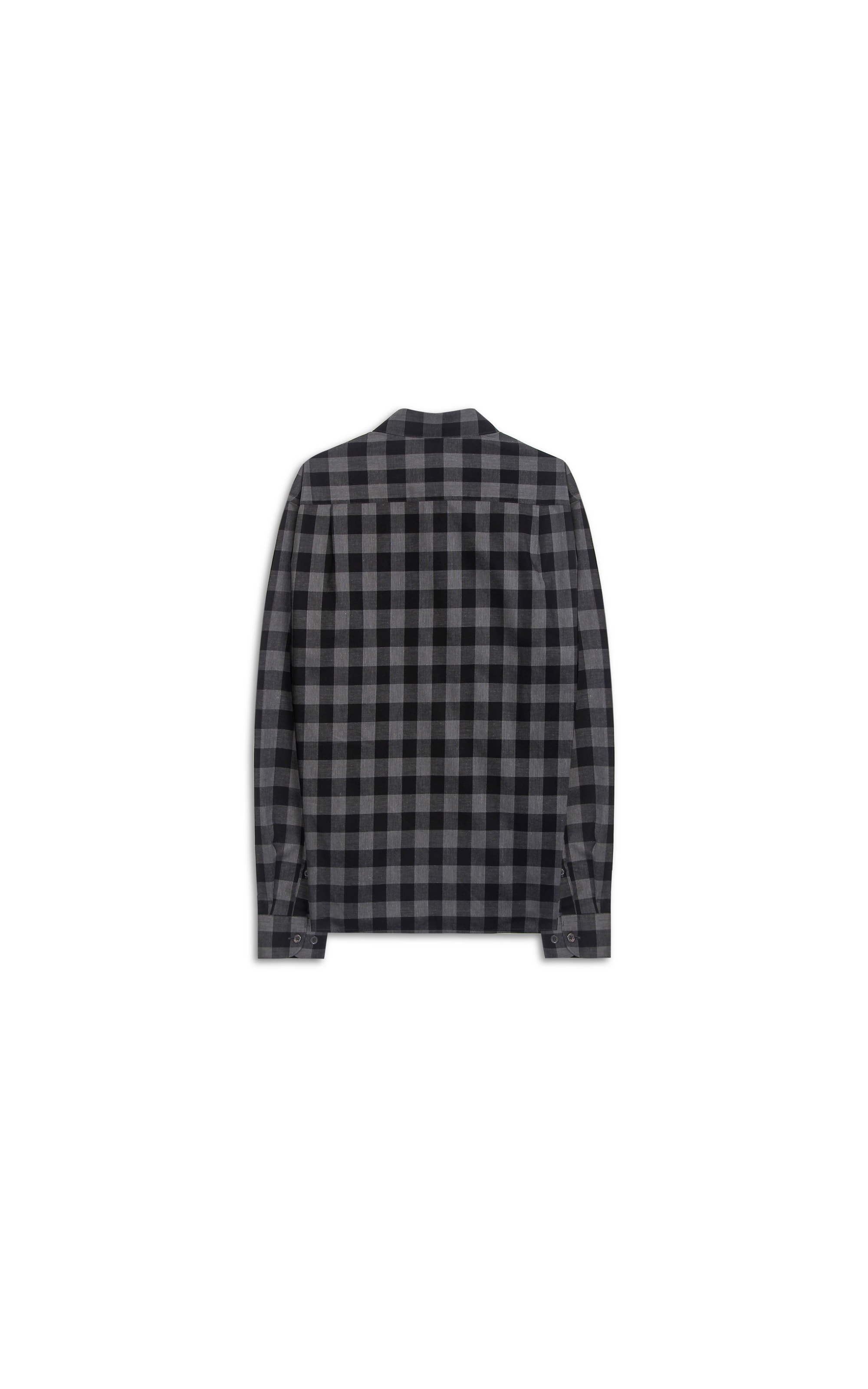 Camisa Fil a Fil Aprila Class Shang Preto