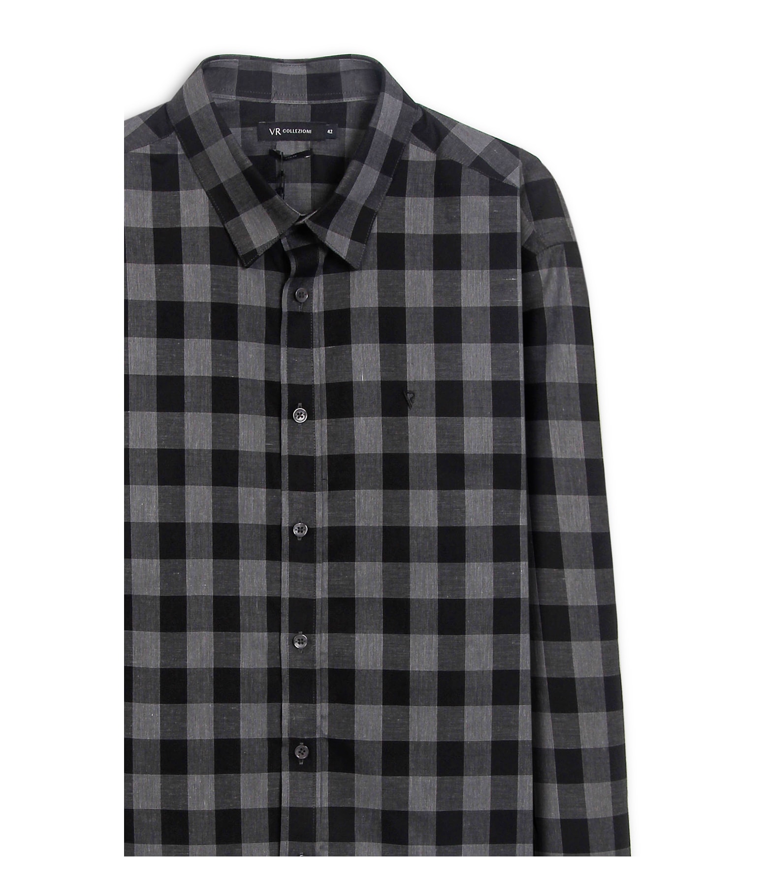 Camisa Fil a Fil Aprila Class Shang Preto