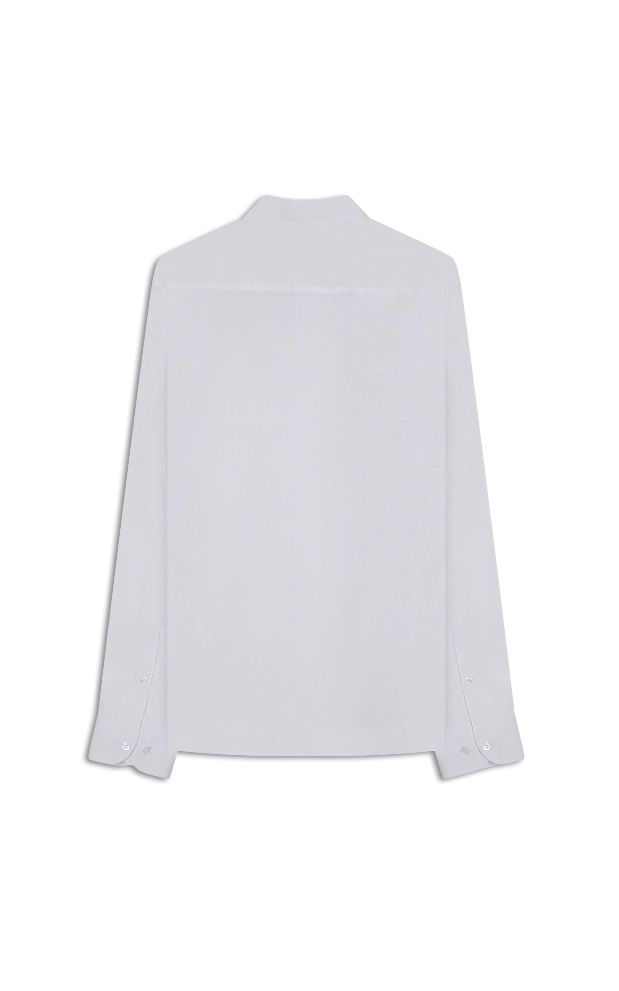 Camisa Fil a Fil Garda Classic Anatomic Branco