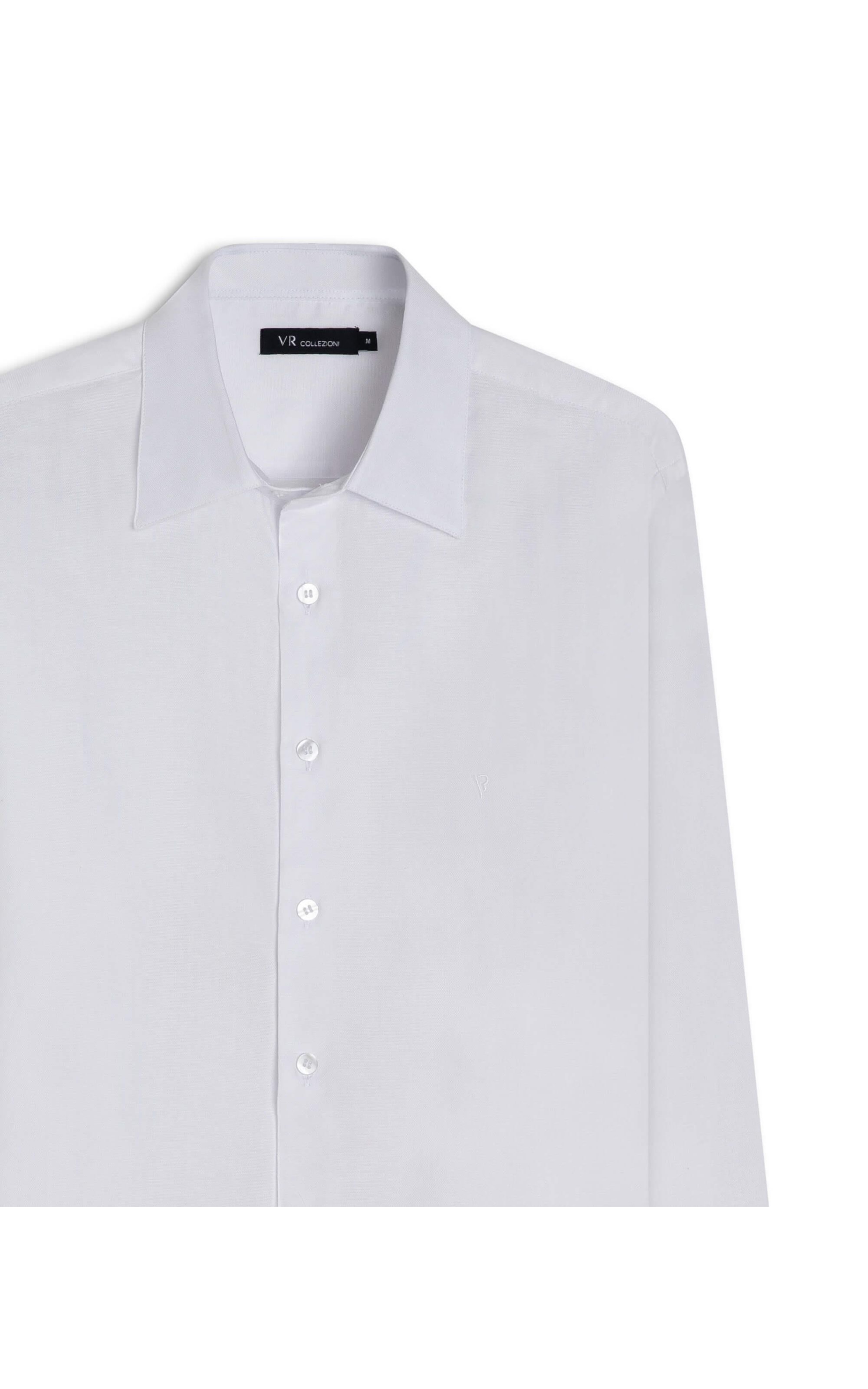 Camisa Fil a Fil Garda Classic Anatomic Branco
