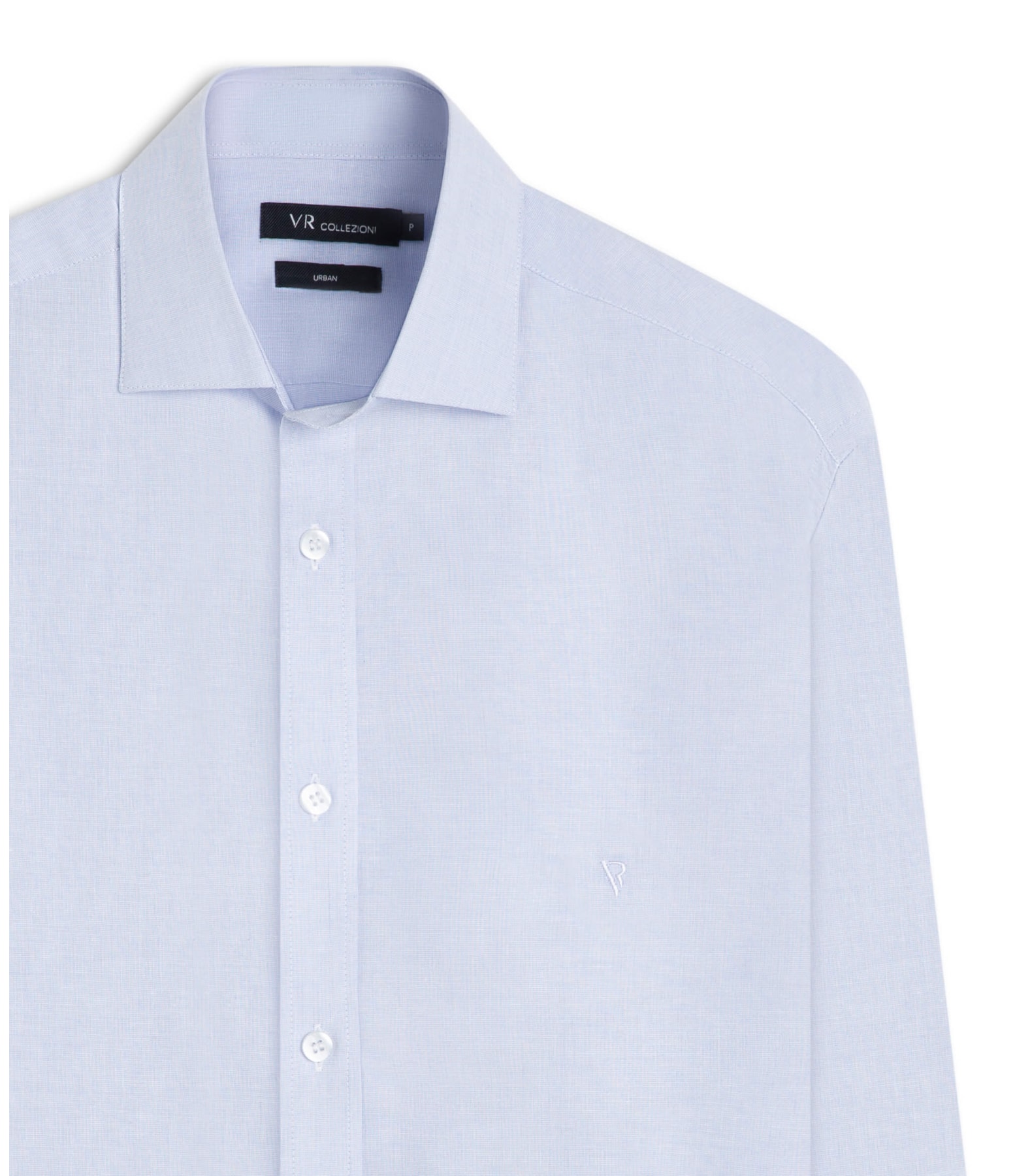 Camisa Fil a Fil Garda Classic Azul Claro