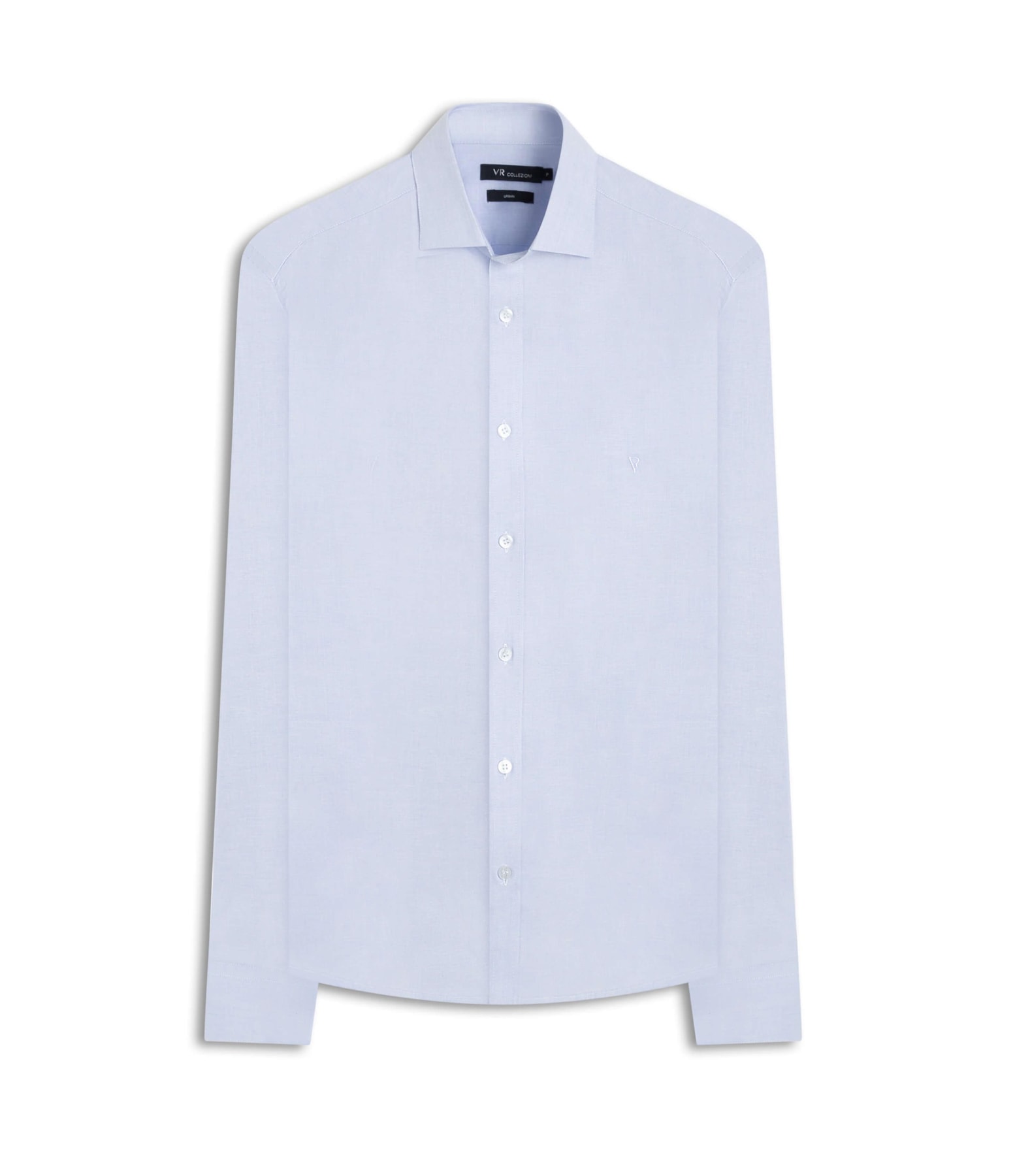 Camisa Fil a Fil Garda Classic Azul Claro