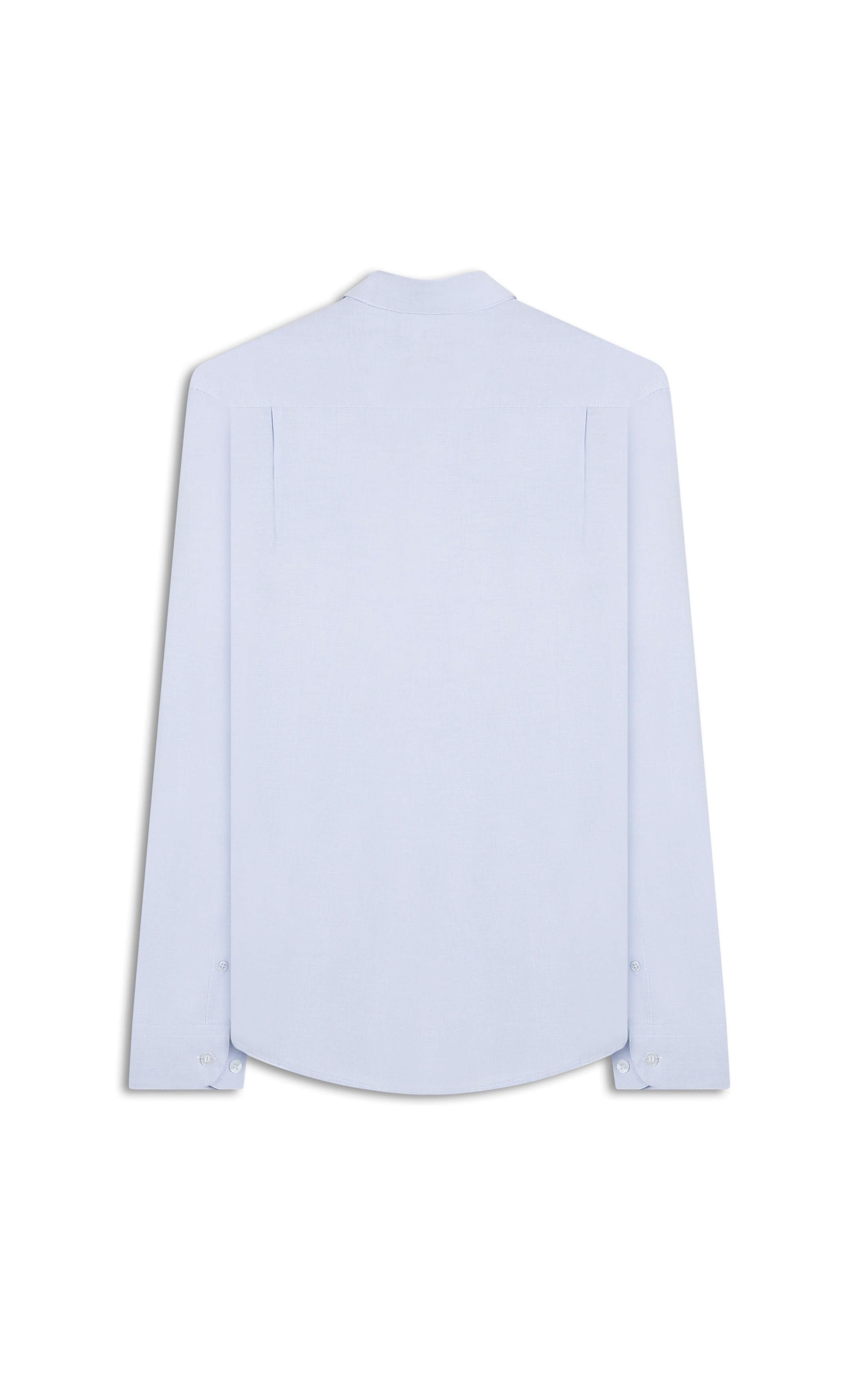 Camisa Fil a Fil Garda Classic Azul Claro