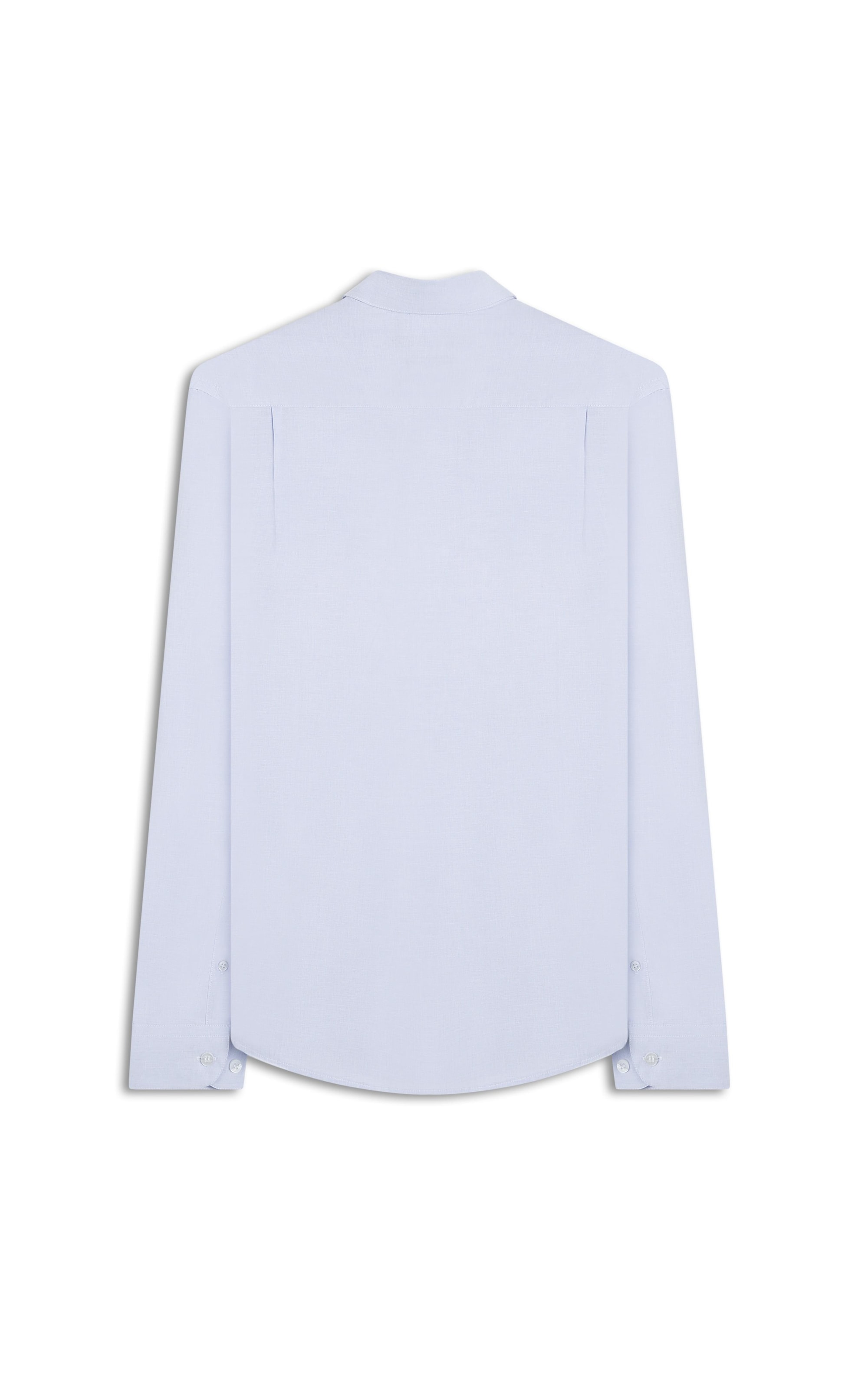 Camisa Fil a Fil Garda Classic Azul Claro