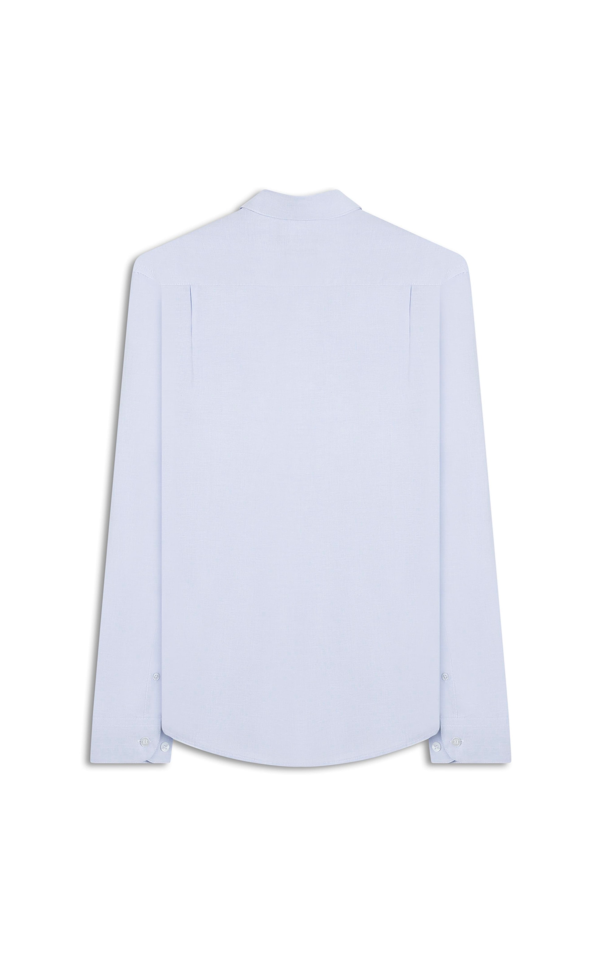 Camisa Fil a Fil Garda Classic Azul Claro