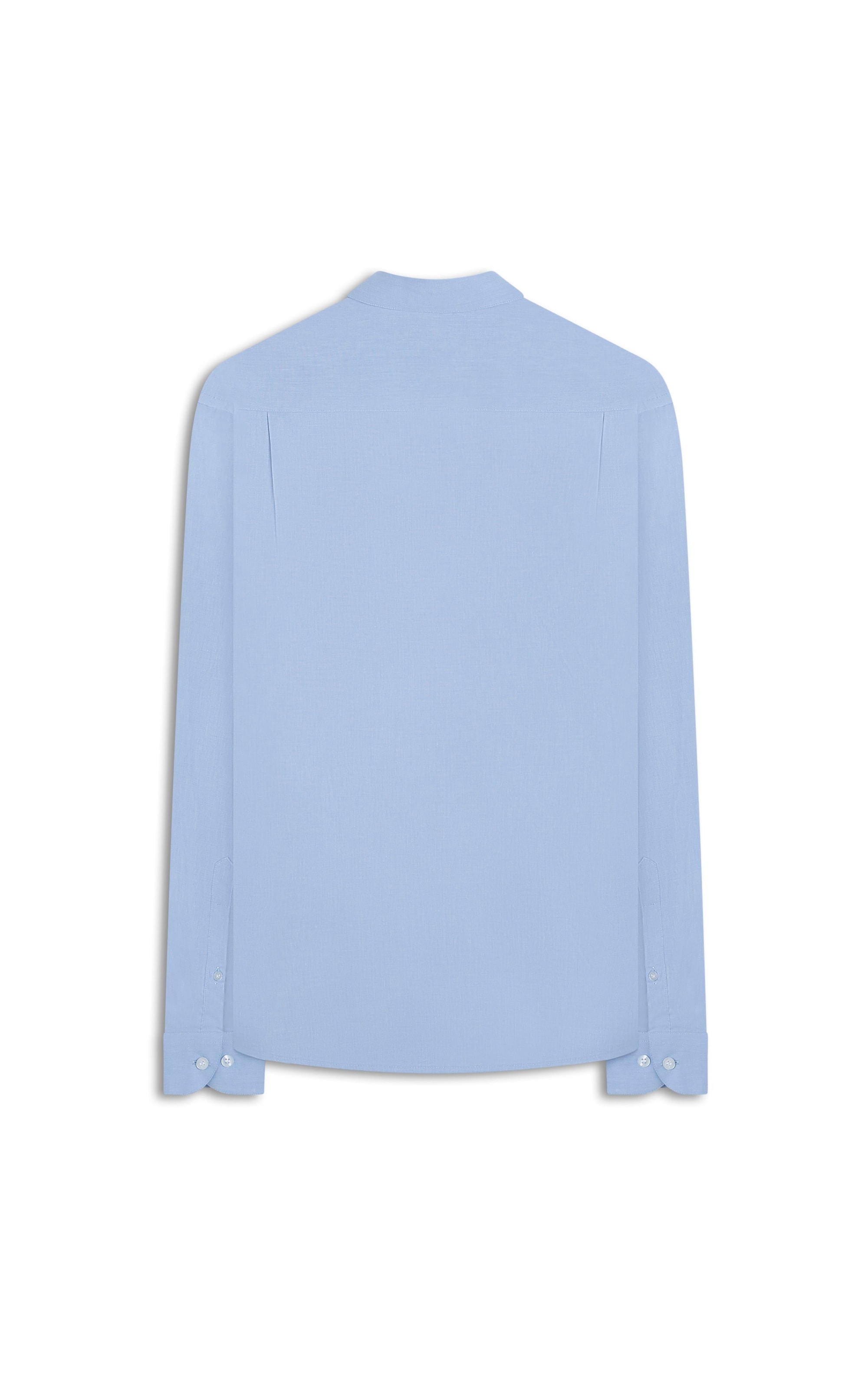Camisa Fil a Fil Garda Classic Azul Seco