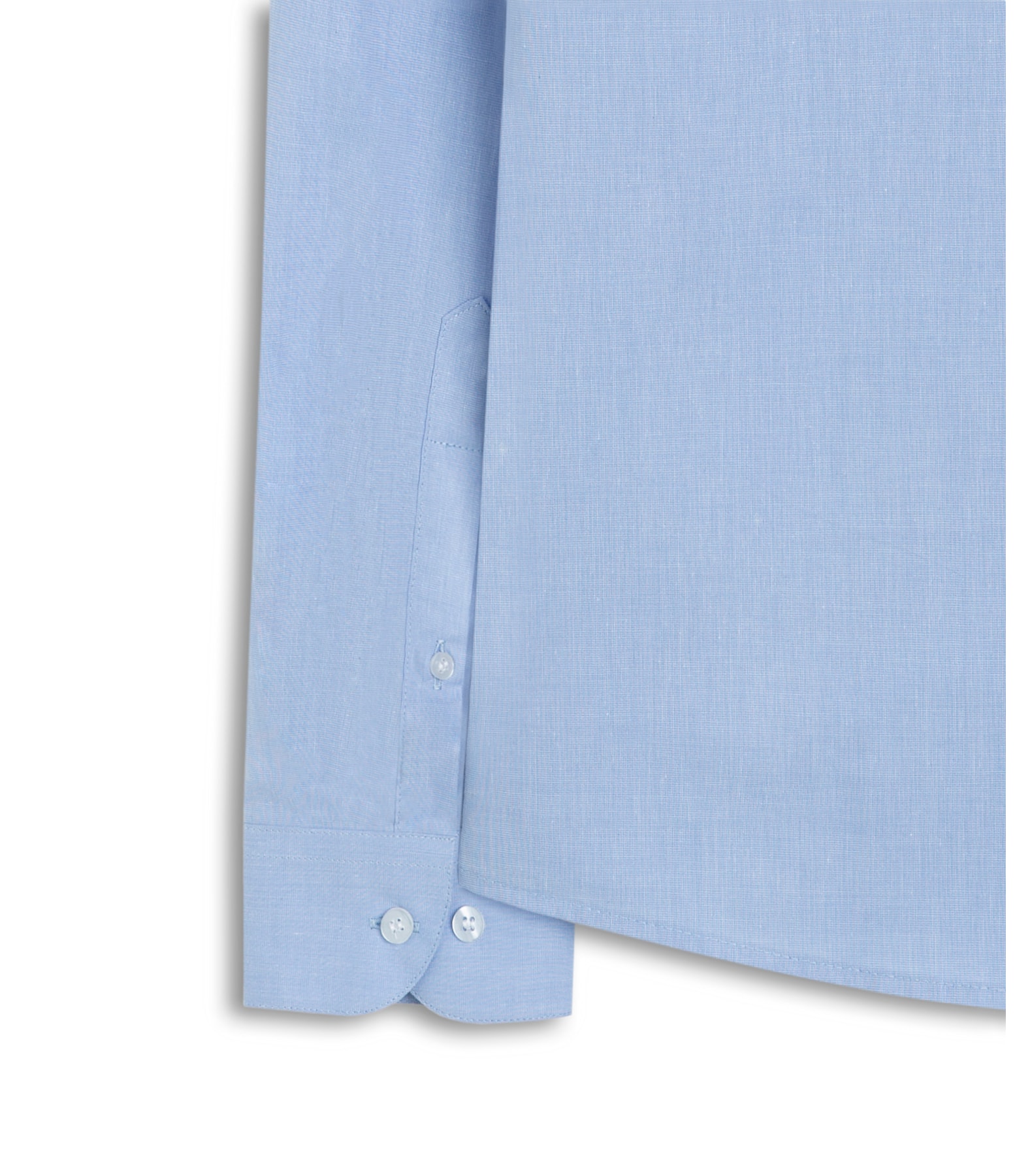 Camisa Fil a Fil Garda Classic Azul Seco