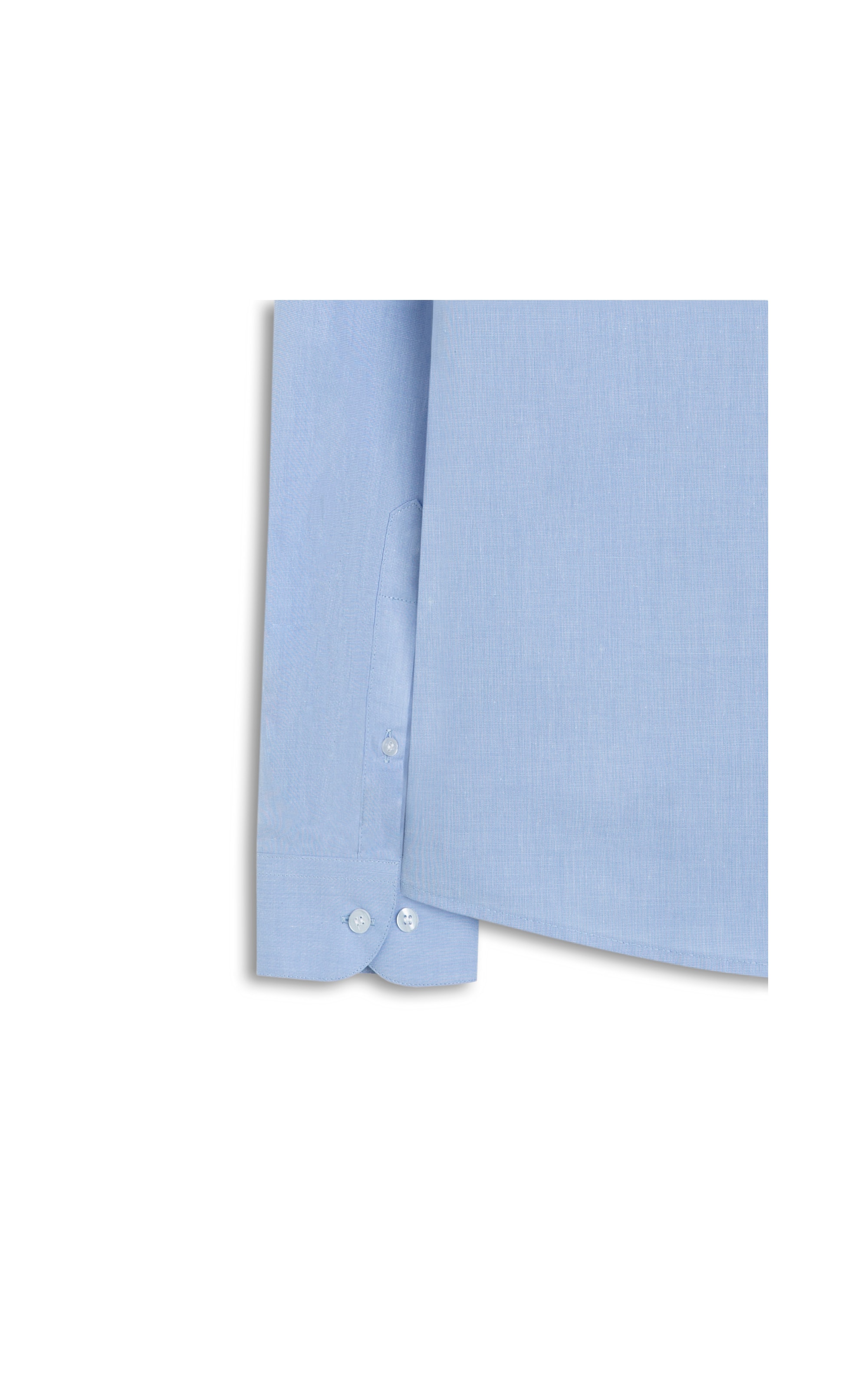 Camisa Fil a Fil Garda Classic Azul Seco
