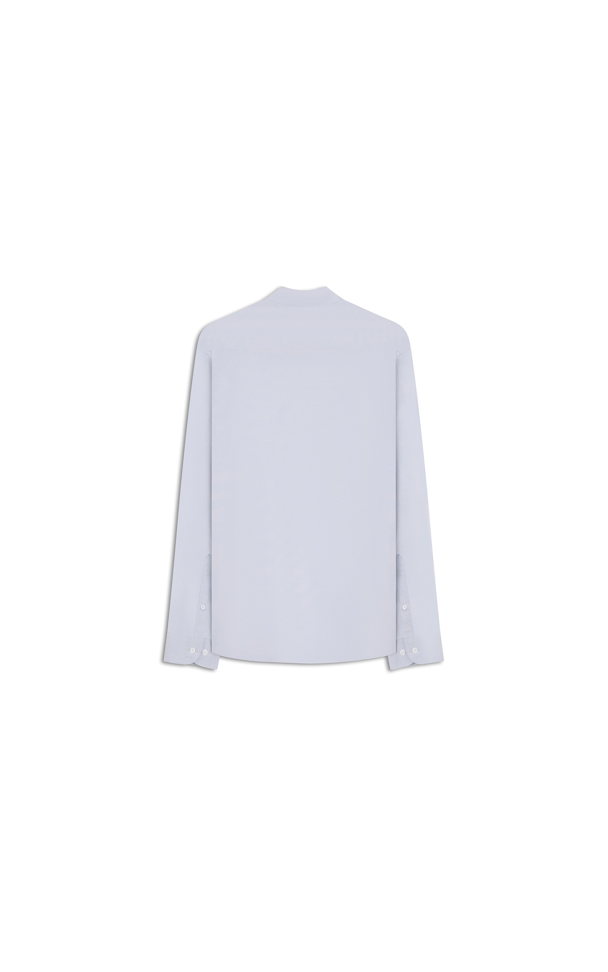 Camisa Fil a Fil Garda Classic Cinza Medio